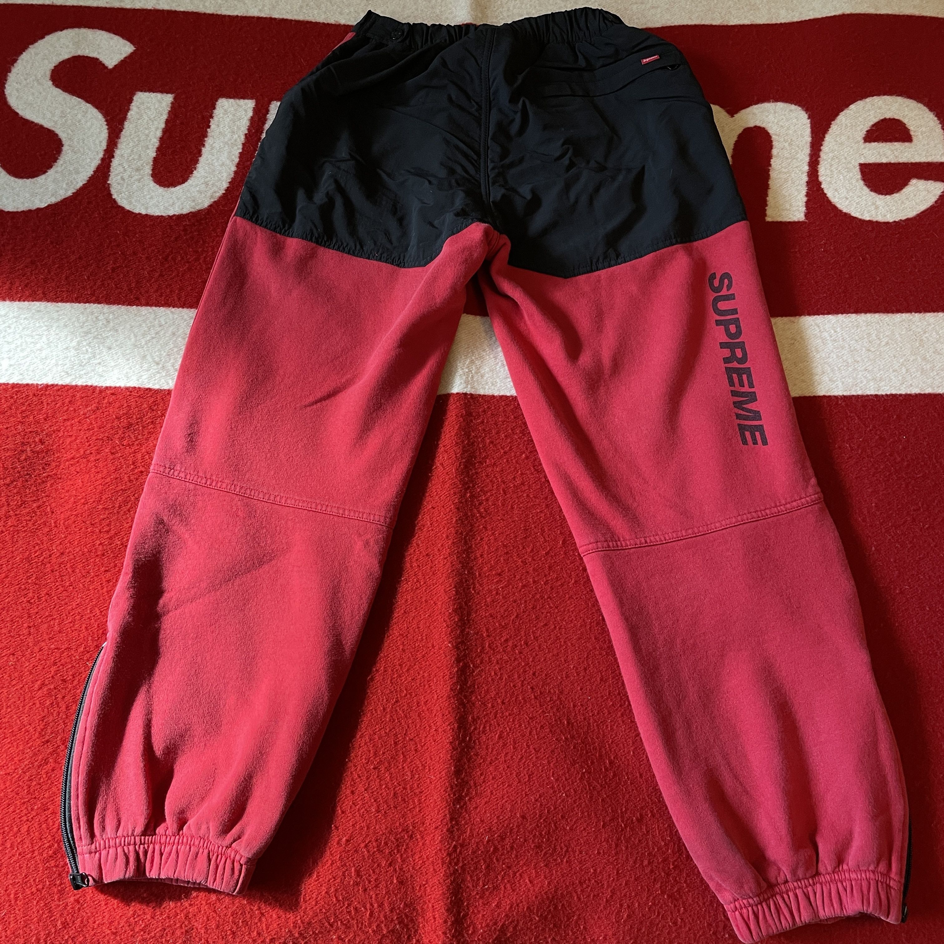Supreme × The North Face Supreme x TNF - Steep Tech Sweatpants F/W16 2016 Red Size US 30 / EU 46 - 8 Thumbnail