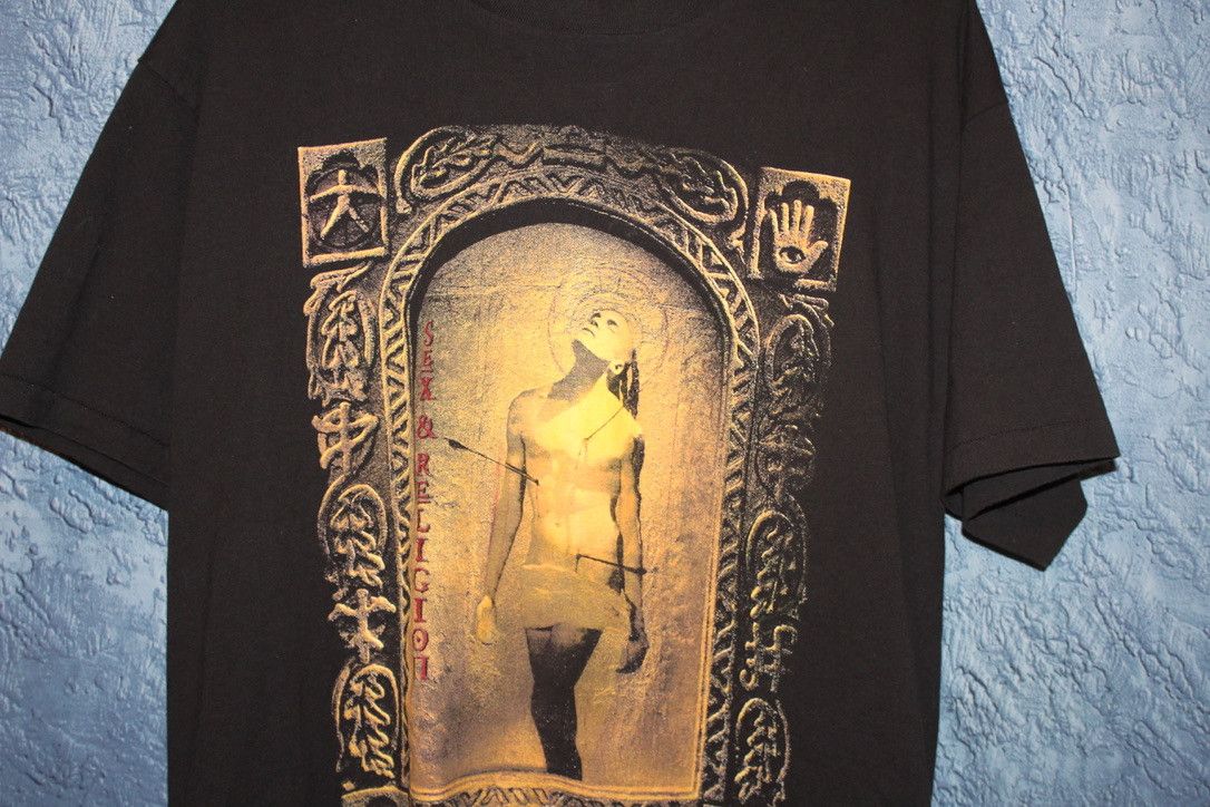 Band Tees Vintage Steve Vai Size US XL / EU 56 / 4 - 1 Thumbnail