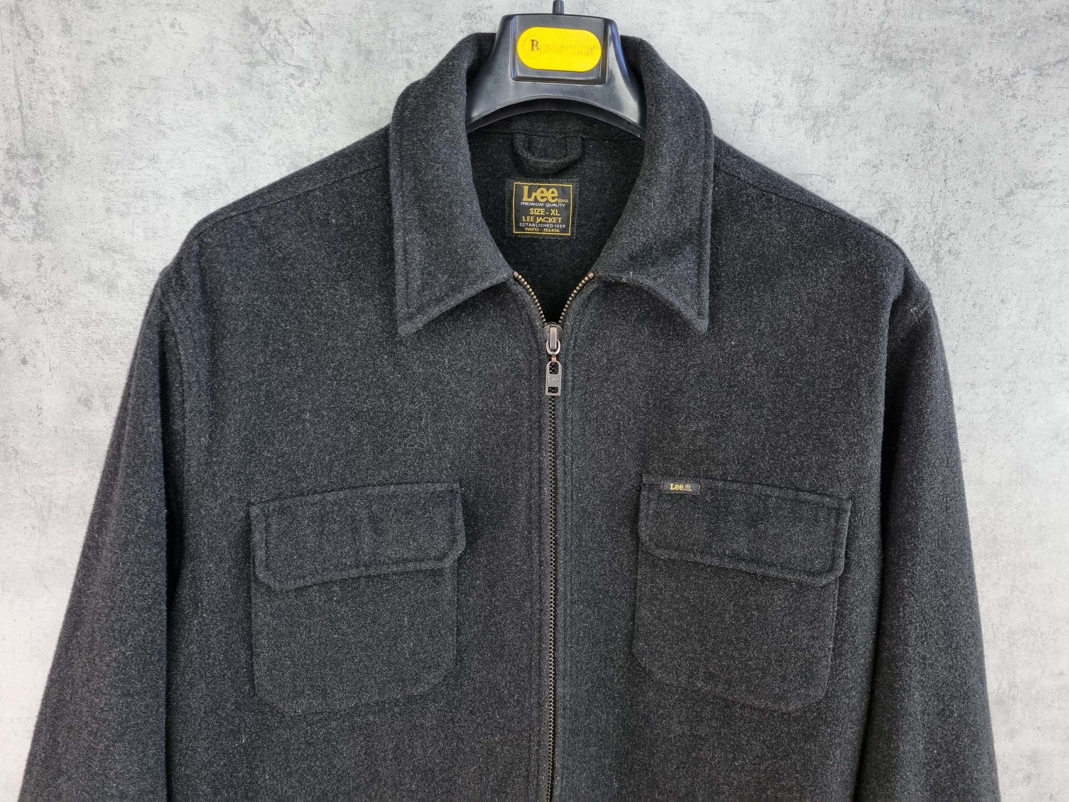 Lee Vintage LEE Union Made Wool Jacket Over Shirt Size US L / EU 52-54 / 3 - 2 Thumbnail