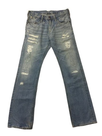 image of Blue Blue Japan Blue Blue Distress Jeans, Men's (Size 30)