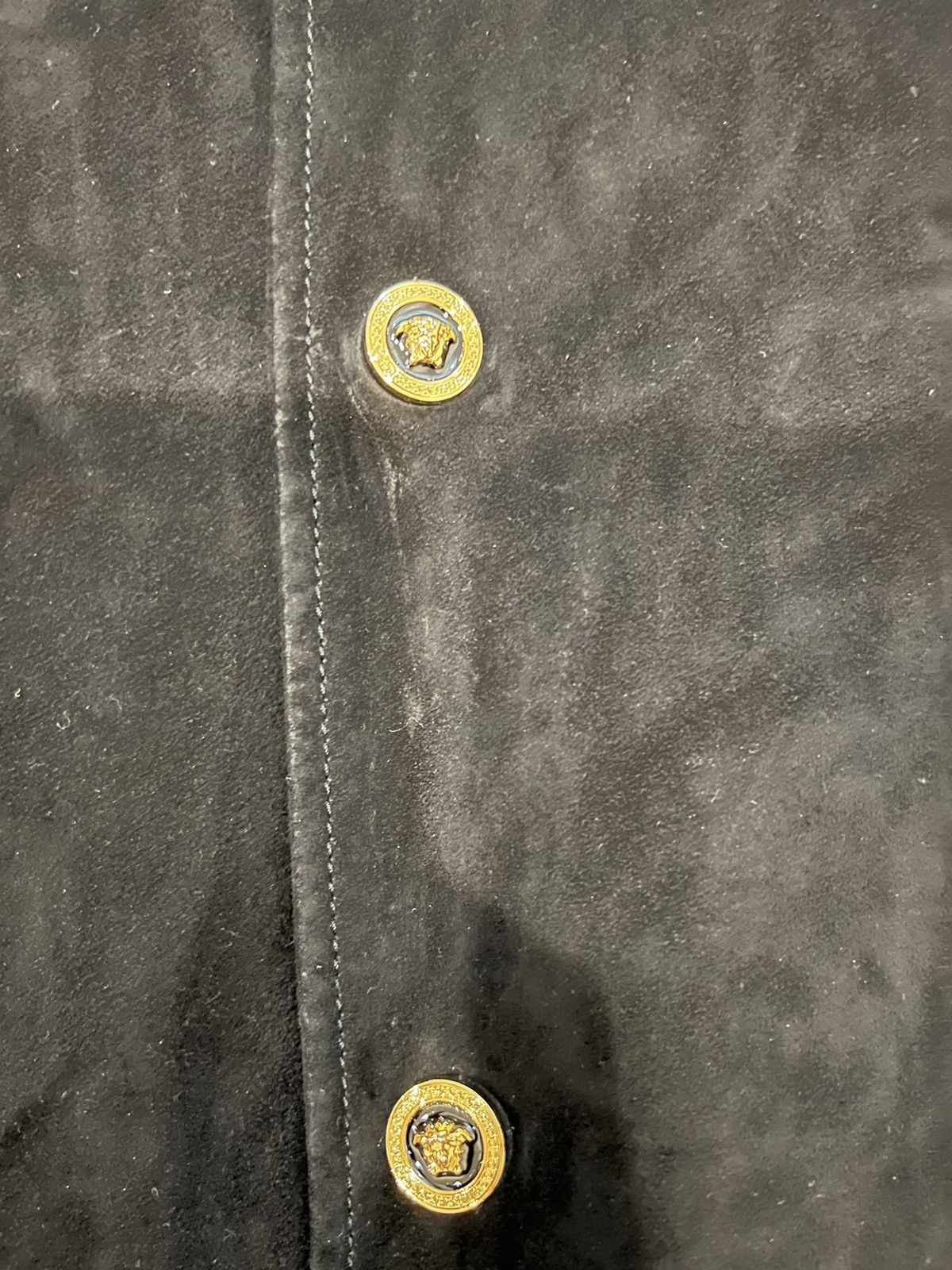 Versace versace Suede leather Bomber Jacket size 52 fits L $4500 Size US L / EU 52-54 / 3 - 2 Thumbnail
