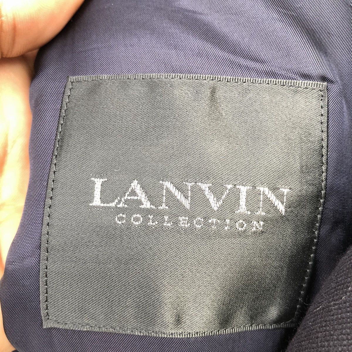 Lanvin 🔥JAPANESE BRAND LANVIN DOUBLE COLLAR BLAZER JACKET Size US M / EU 48-50 / 2 - 3 Thumbnail