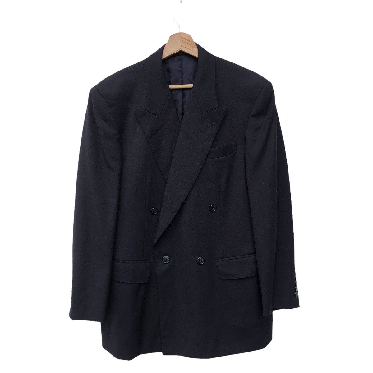 Lanvin 🔥JAPANESE BRAND LANVIN DOUBLE COLLAR BLAZER JACKET Size US M / EU 48-50 / 2 - 1 Thumbnail