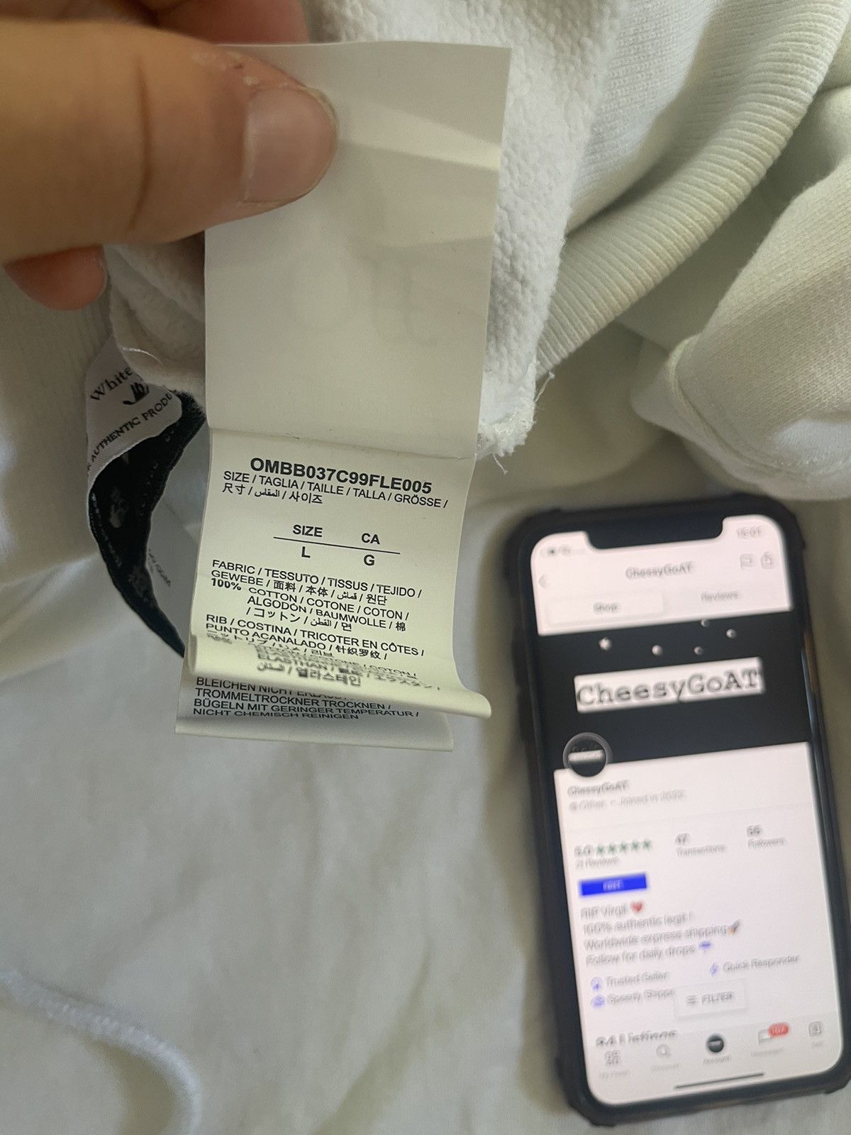 Off-White Off white Monalisa hoodie Size US M / EU 48-50 / 2 - 9 Thumbnail