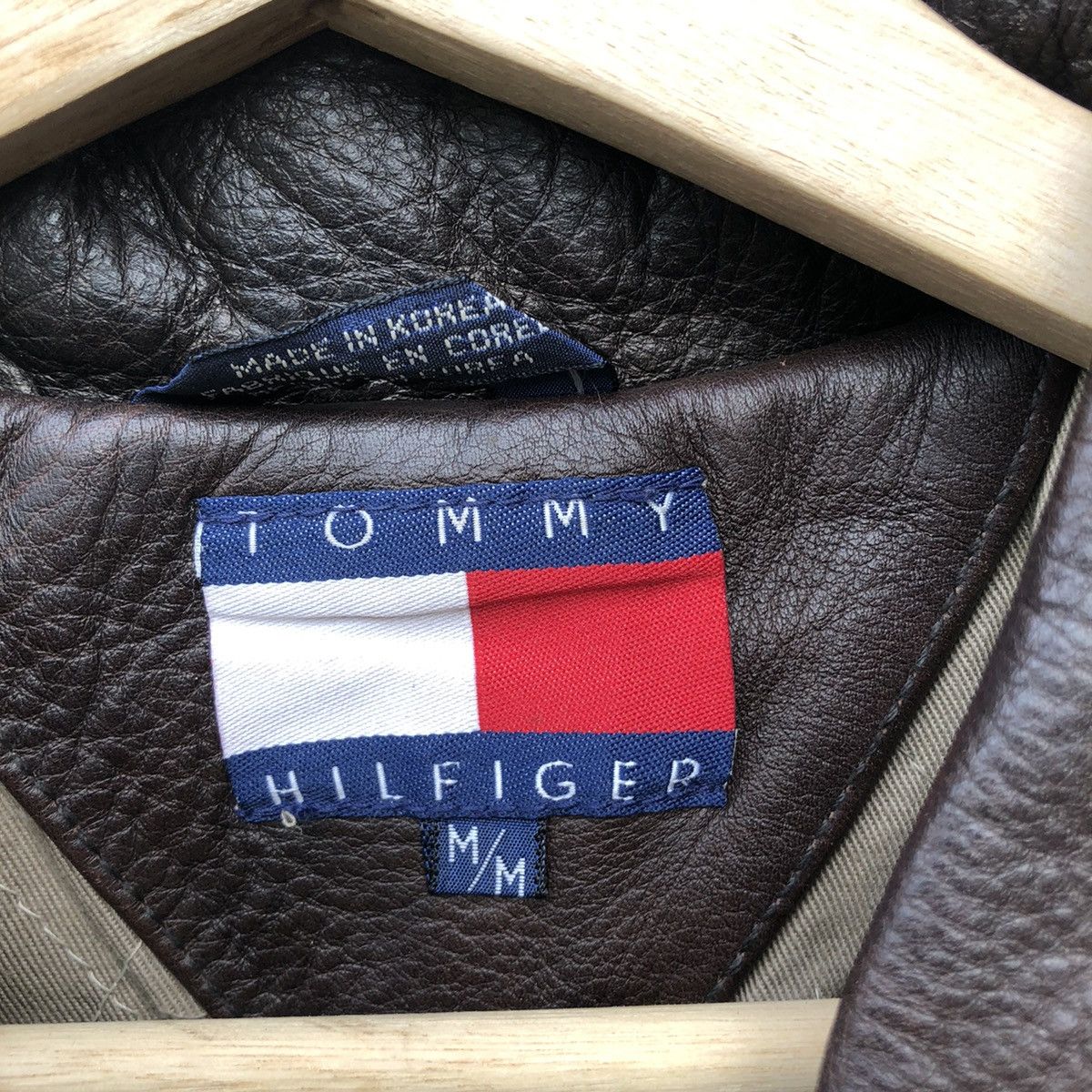 Genuine Leather 📣TOMMY HILFIGER VEST LEATHER JACKET Size US M / EU 48-50 / 2 - 3 Thumbnail