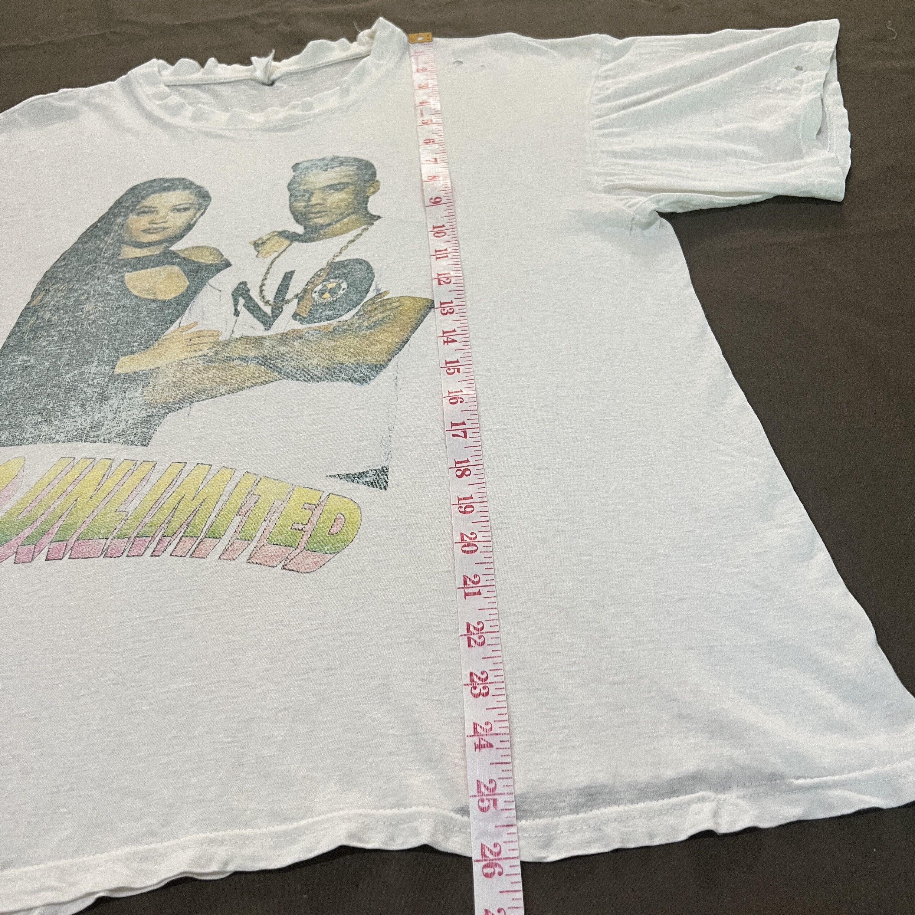 Rap Tees Vintage 2 Unlimited Dutch Eurodance House Techno Tee Shirt Size US XL / EU 56 / 4 - 16 Thumbnail