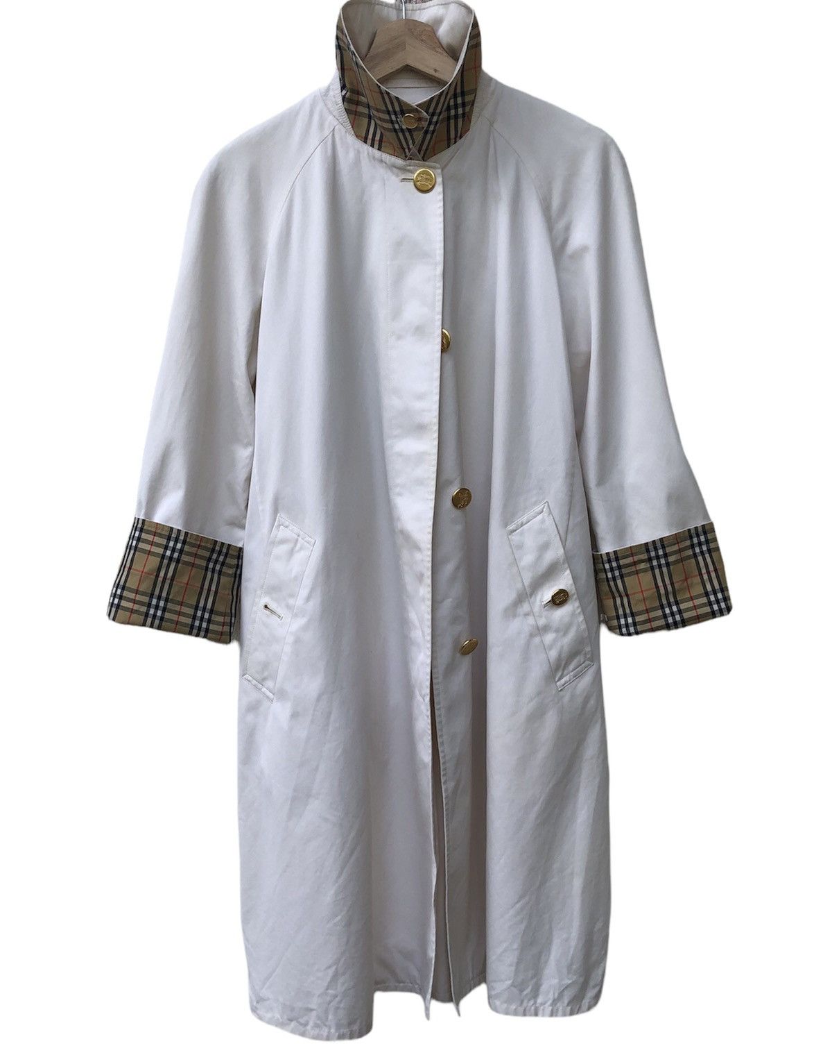 Burberry 🔥VTG BURBERRY NOVA CHECK JACKET Size M / US 6-8 / IT 42-44 - 2 Thumbnail