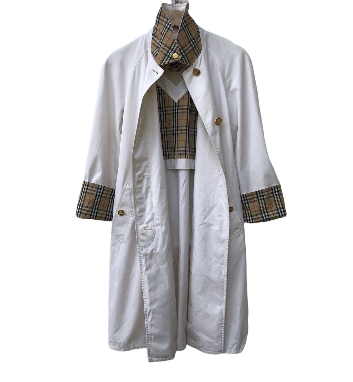 Burberry 🔥VTG BURBERRY NOVA CHECK JACKET Size M / US 6-8 / IT 42-44 - 1 Thumbnail