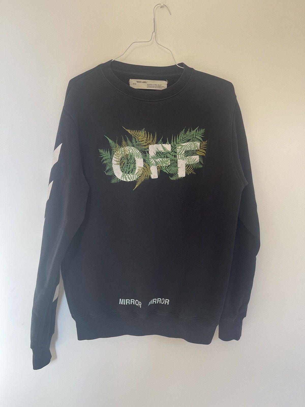 Off-White OFF-WHITE FERNS EMBROIDERED Crewneck Size US M / EU 48-50 / 2 - 4 Thumbnail