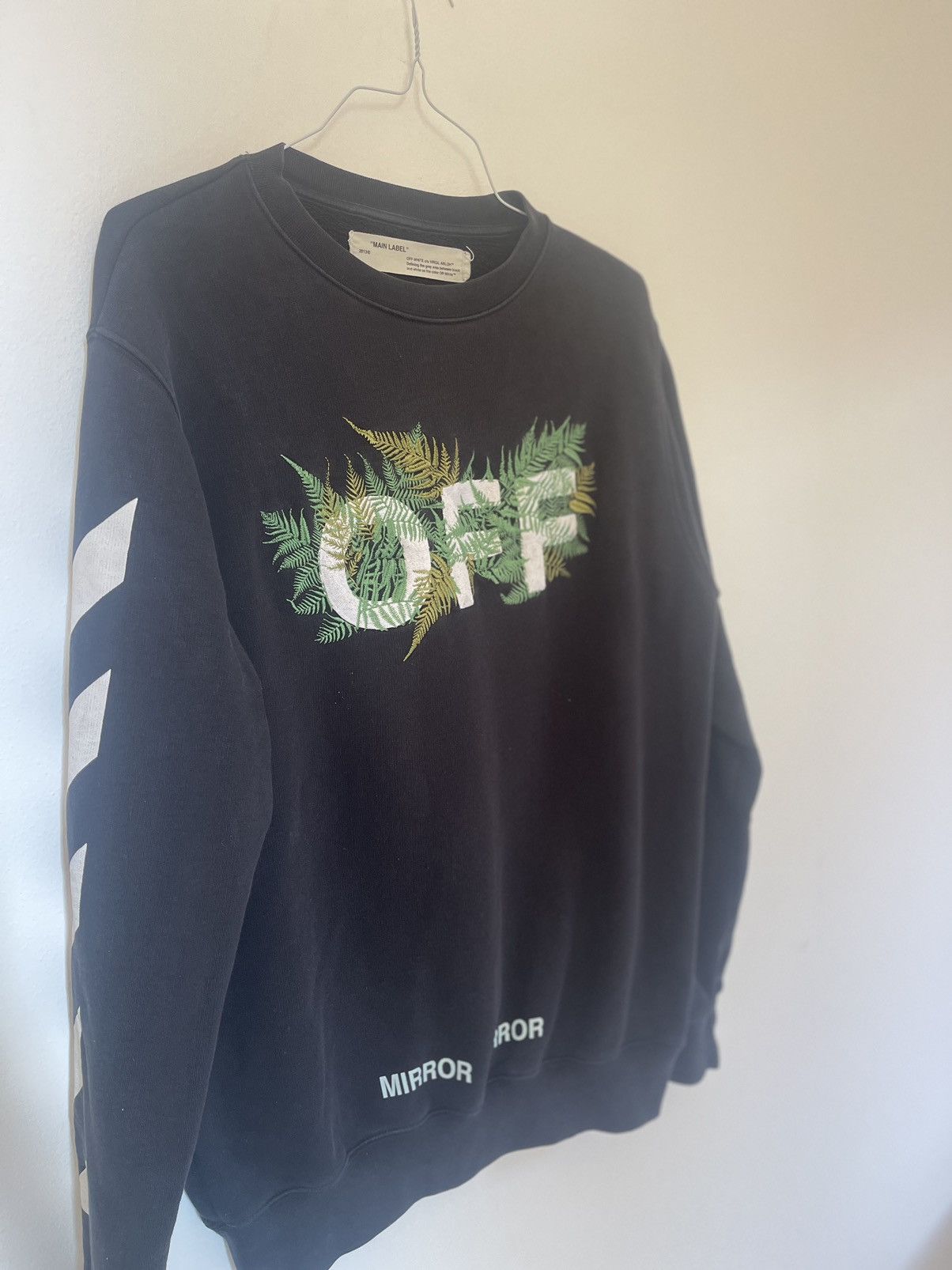 Off-White OFF-WHITE FERNS EMBROIDERED Crewneck Size US M / EU 48-50 / 2 - 6 Thumbnail