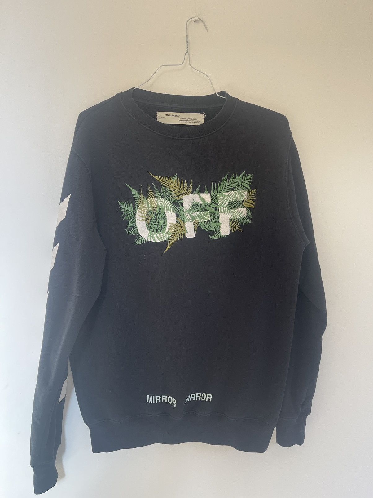 Off-White OFF-WHITE FERNS EMBROIDERED Crewneck Size US M / EU 48-50 / 2 - 5 Thumbnail