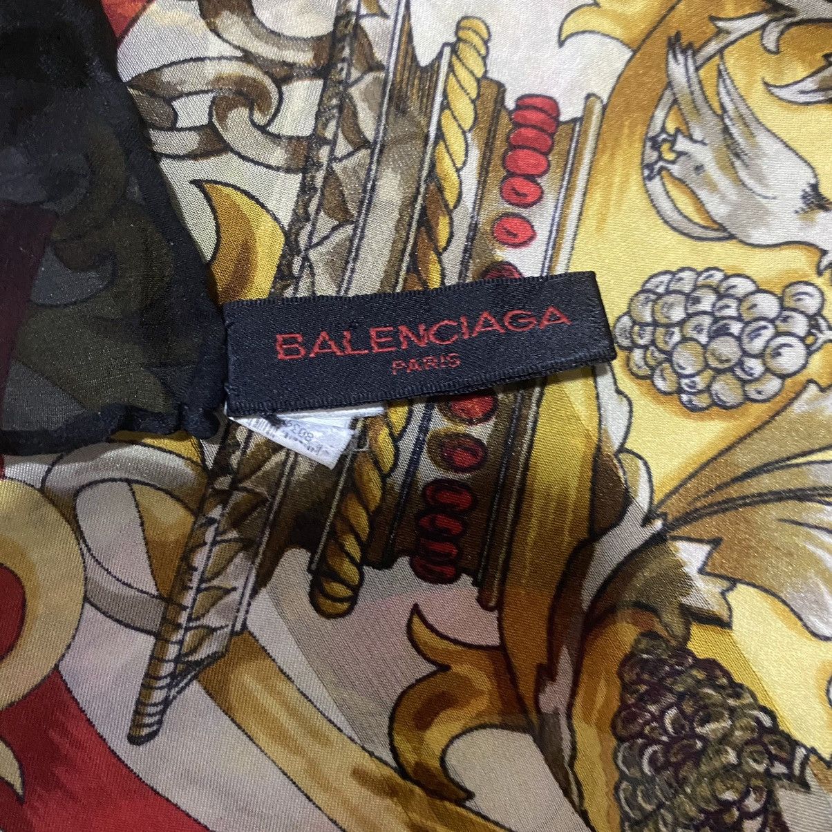 Balenciaga × Vintage Balenciaga Silk Scarf Size ONE SIZE - 6 Thumbnail