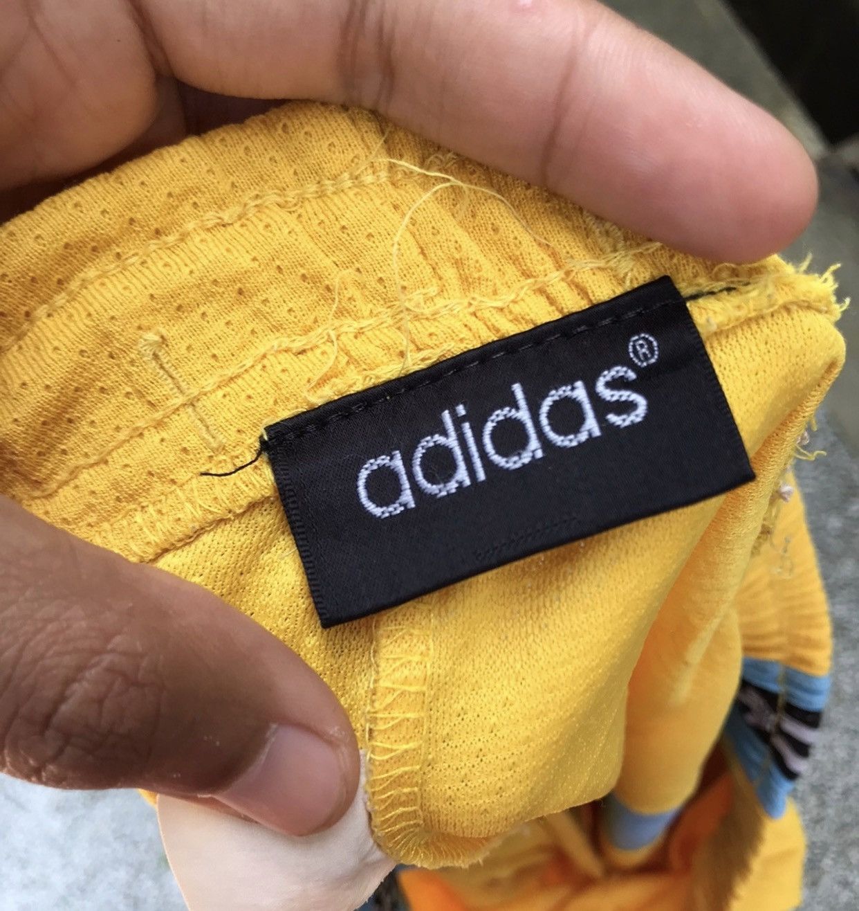 Adidas × Vintage Vintage 90s Adidas trefoil Sidetape Short Pant Size US 39 - 4 Thumbnail