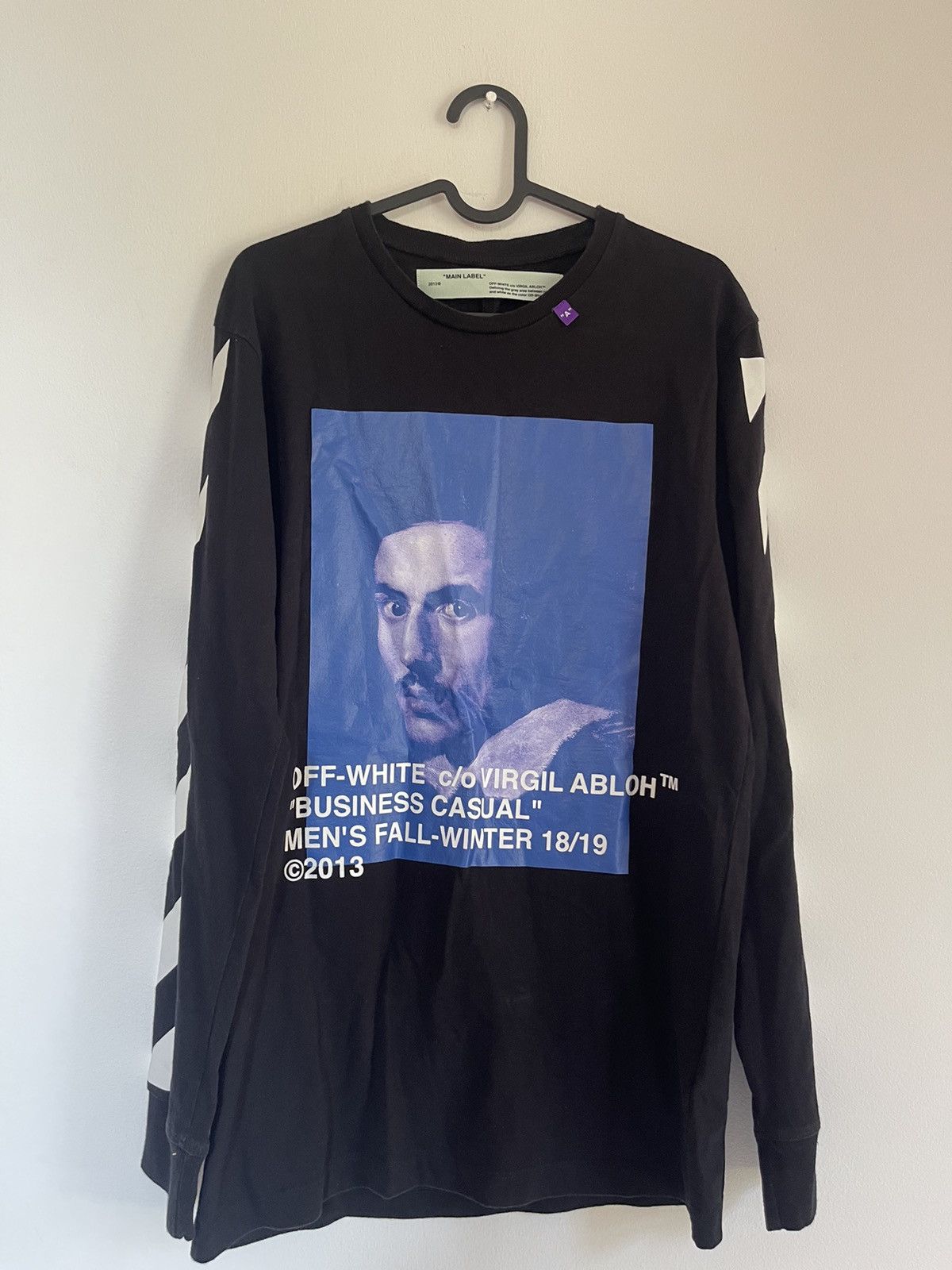 Off-White Off white Bernini Long sleeve TEE Size US M / EU 48-50 / 2 - 3 Thumbnail