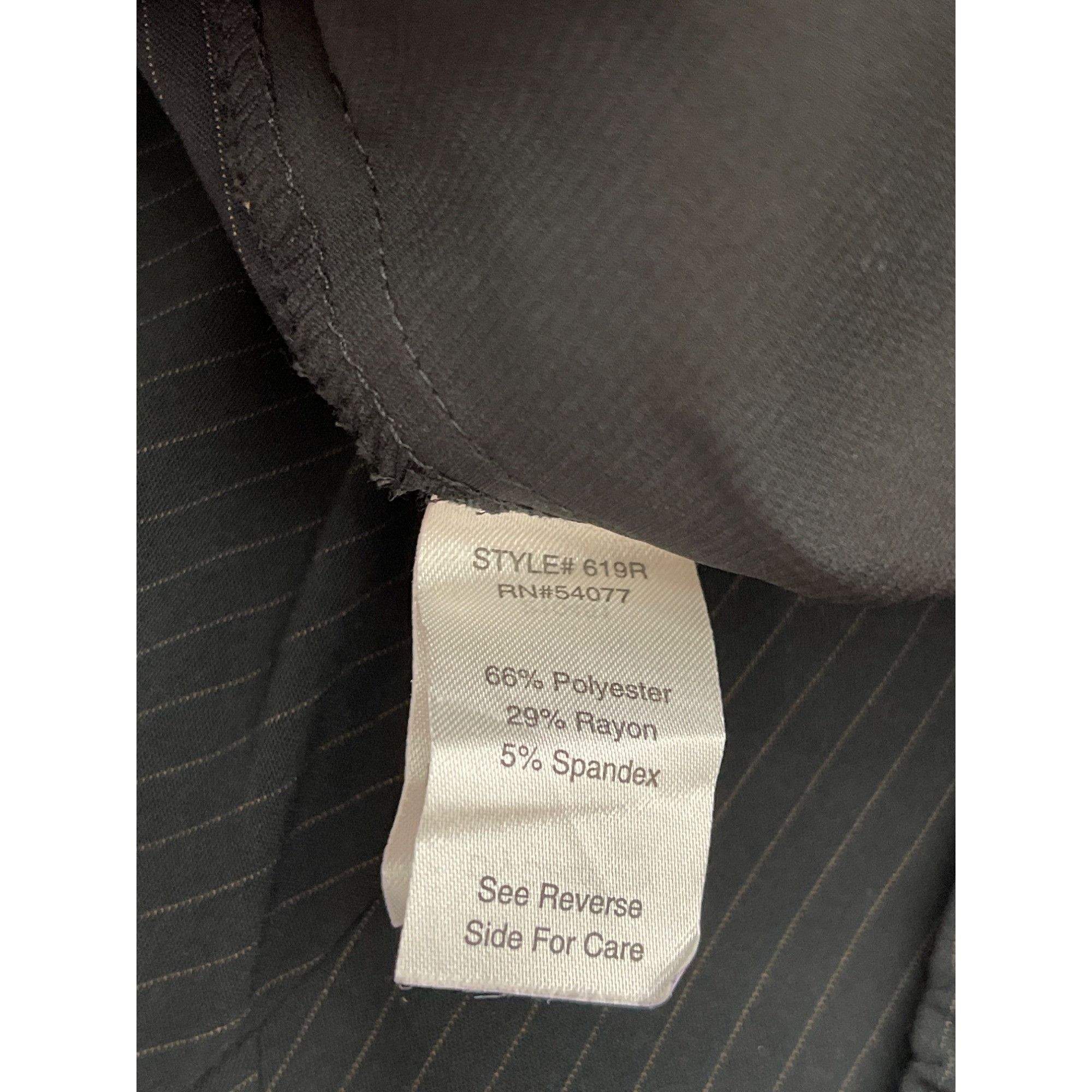 Other Cabi Black Pin Striped Pant 2 Pcs Suit Set Jacket 4 Pant 6 Size S / US 4 / IT 40 - 13 Thumbnail