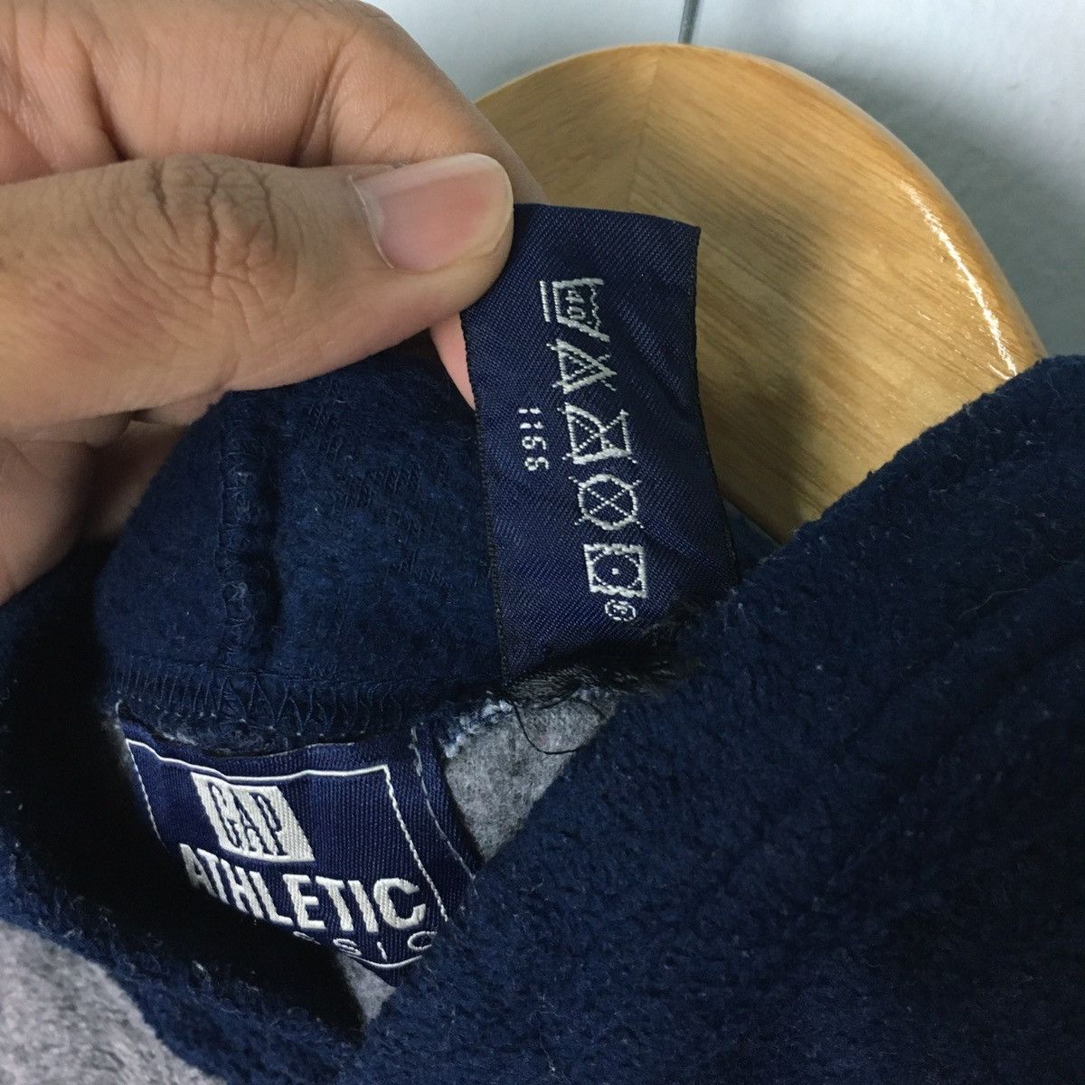 Gap × Vintage Gap Fleece Hoodie Size US S / EU 44-46 / 1 - 7 Thumbnail