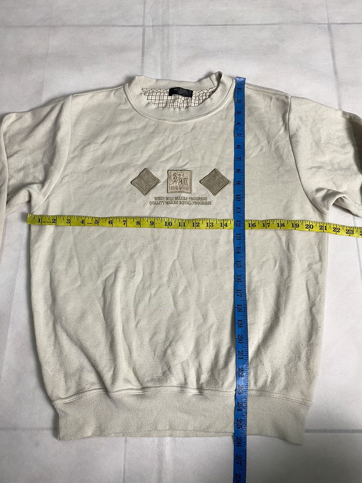 Designer × Japanese Brand × Vintage Vintage Mc Nine Homme Sweatshirt Size US M / EU 48-50 / 2 - 8 Thumbnail