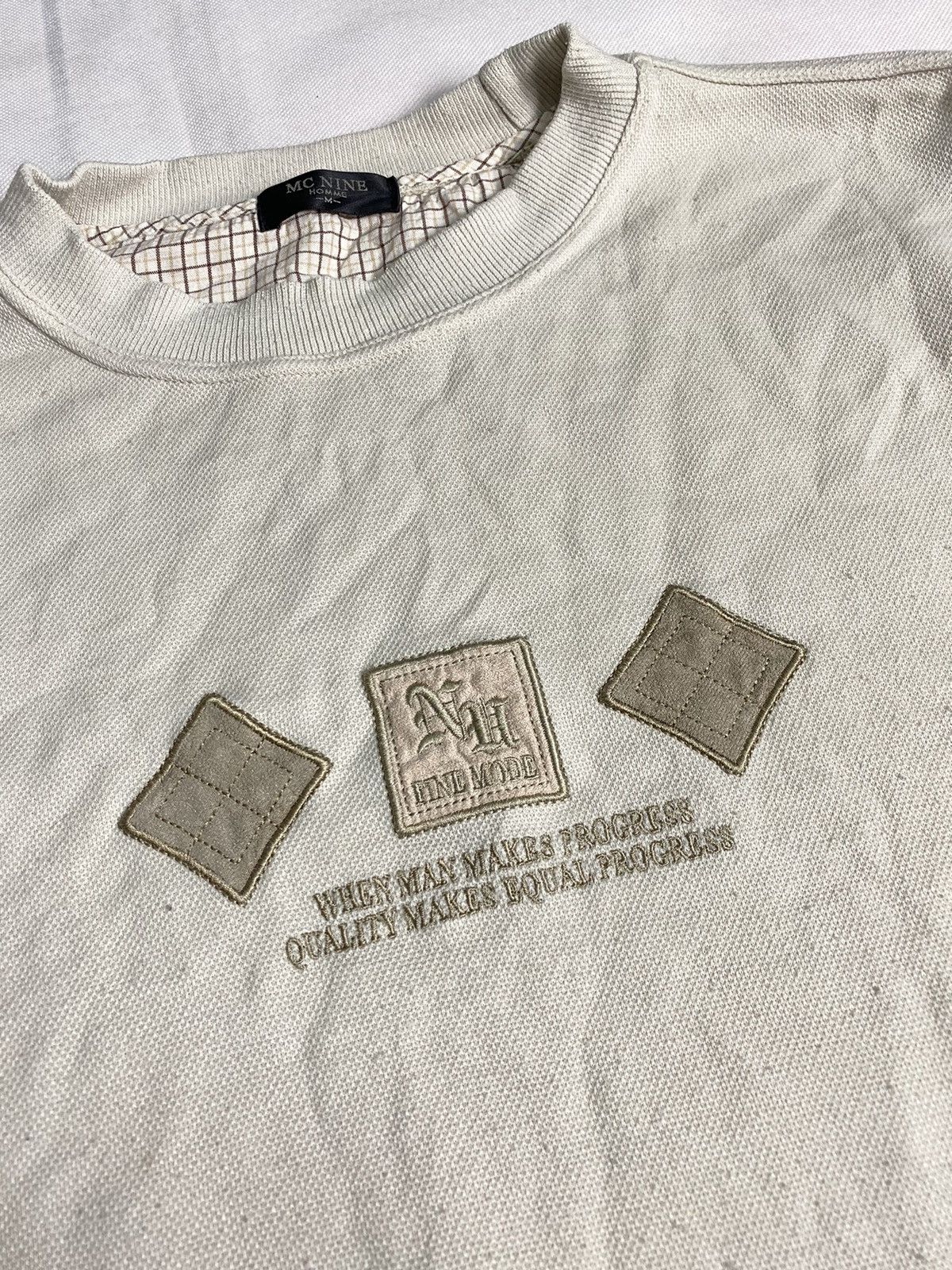 Designer × Japanese Brand × Vintage Vintage Mc Nine Homme Sweatshirt Size US M / EU 48-50 / 2 - 2 Thumbnail