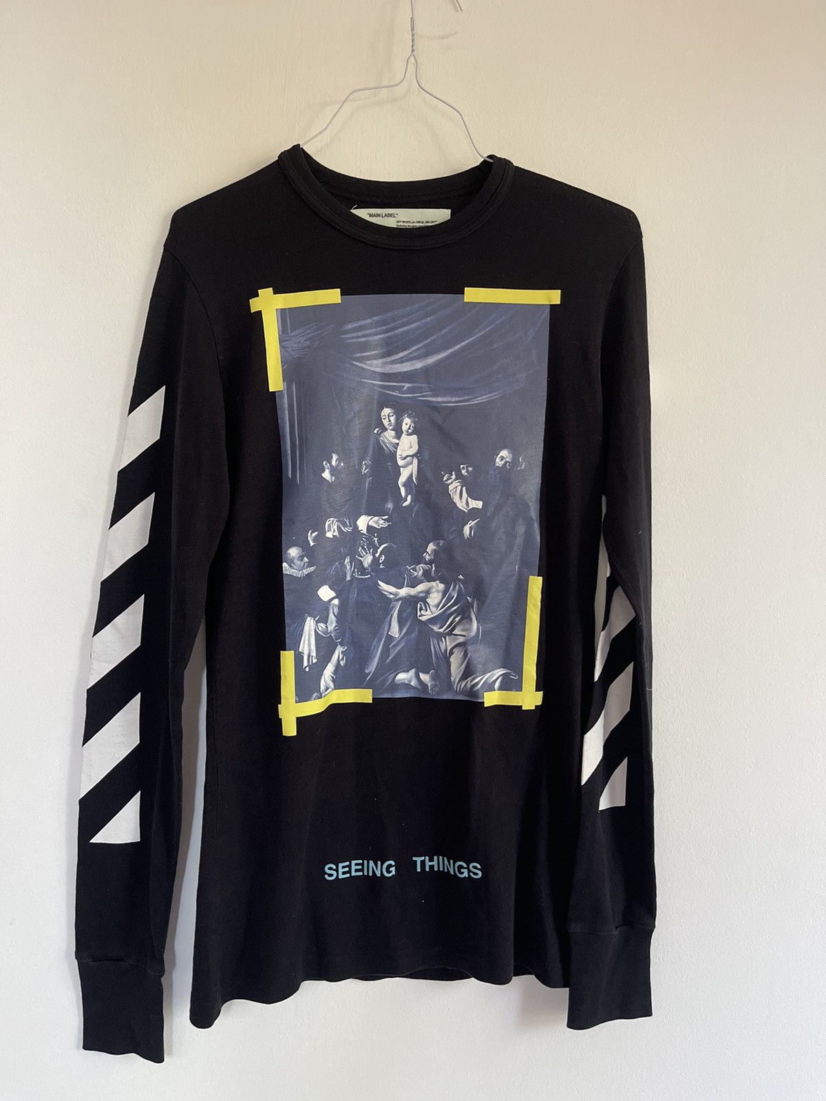 Off-White Off white Caravaggio Long sleeve TEE Size US S / EU 44-46 / 1 - 5 Thumbnail