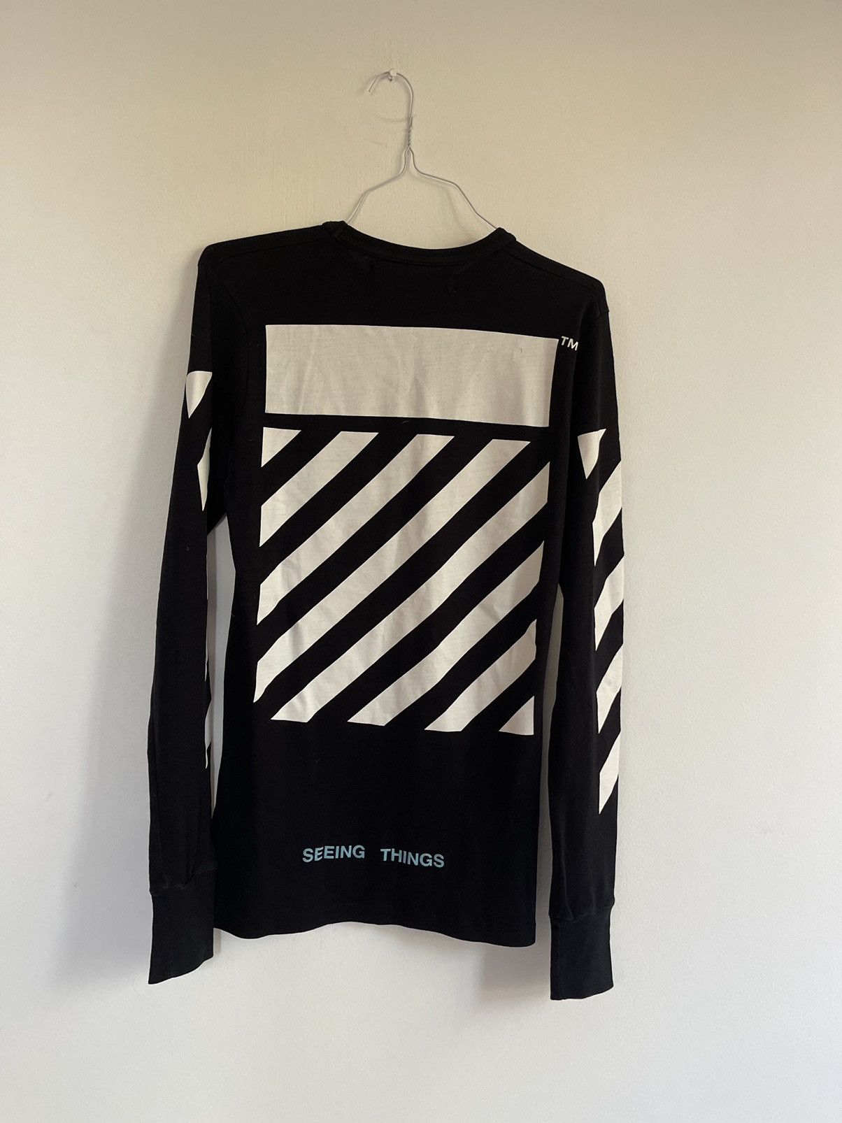 Off-White Off white Caravaggio Long sleeve TEE Size US S / EU 44-46 / 1 - 2 Thumbnail