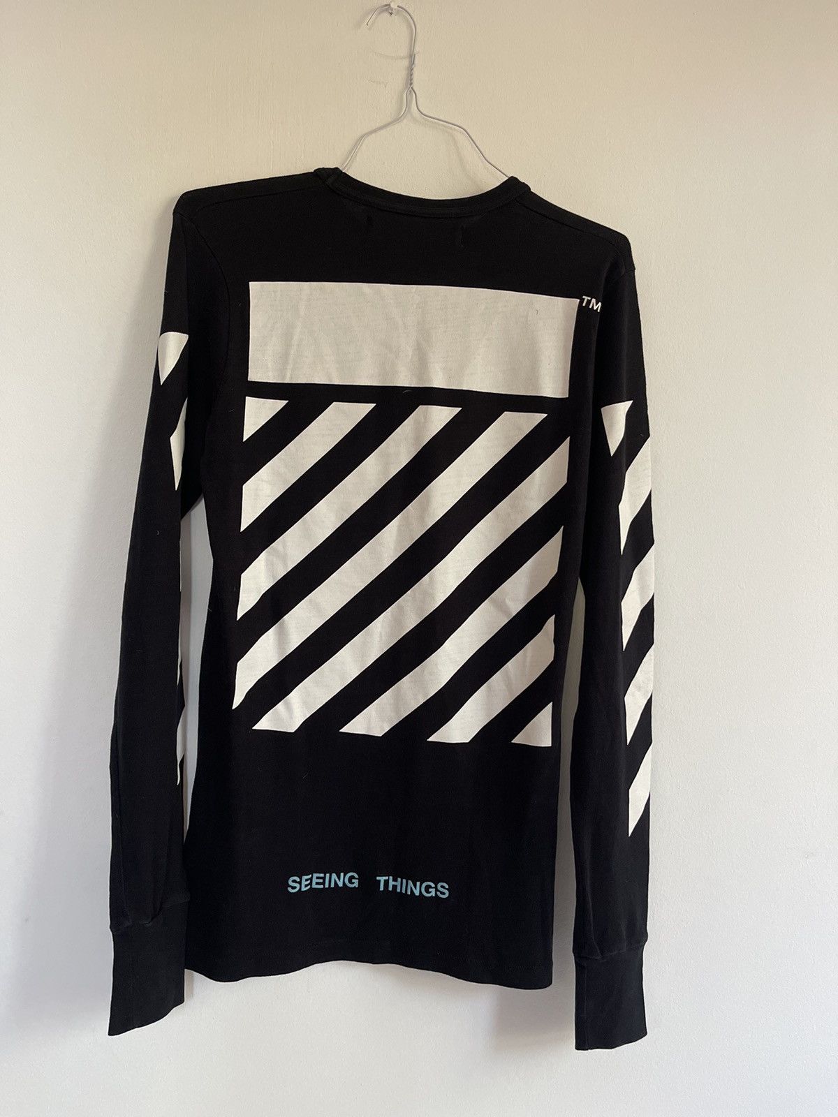 Off-White Off white Caravaggio Long sleeve TEE Size US S / EU 44-46 / 1 - 9 Thumbnail