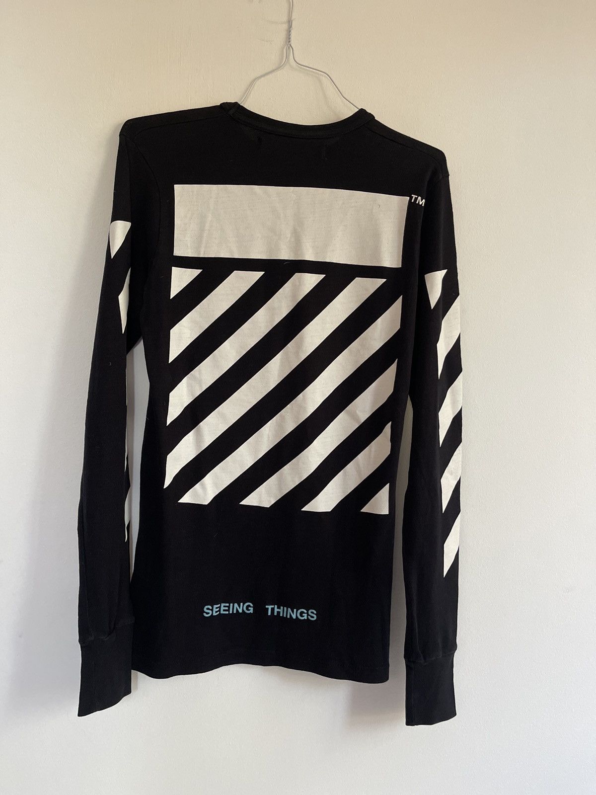 Off-White Off white Caravaggio Long sleeve TEE Size US S / EU 44-46 / 1 - 4 Thumbnail