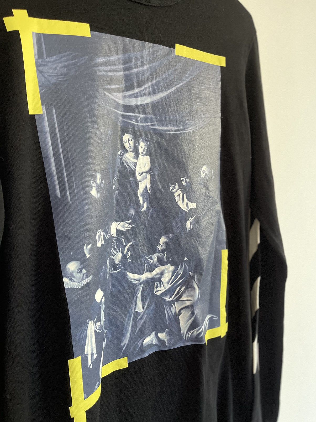Off-White Off white Caravaggio Long sleeve TEE Size US S / EU 44-46 / 1 - 7 Thumbnail