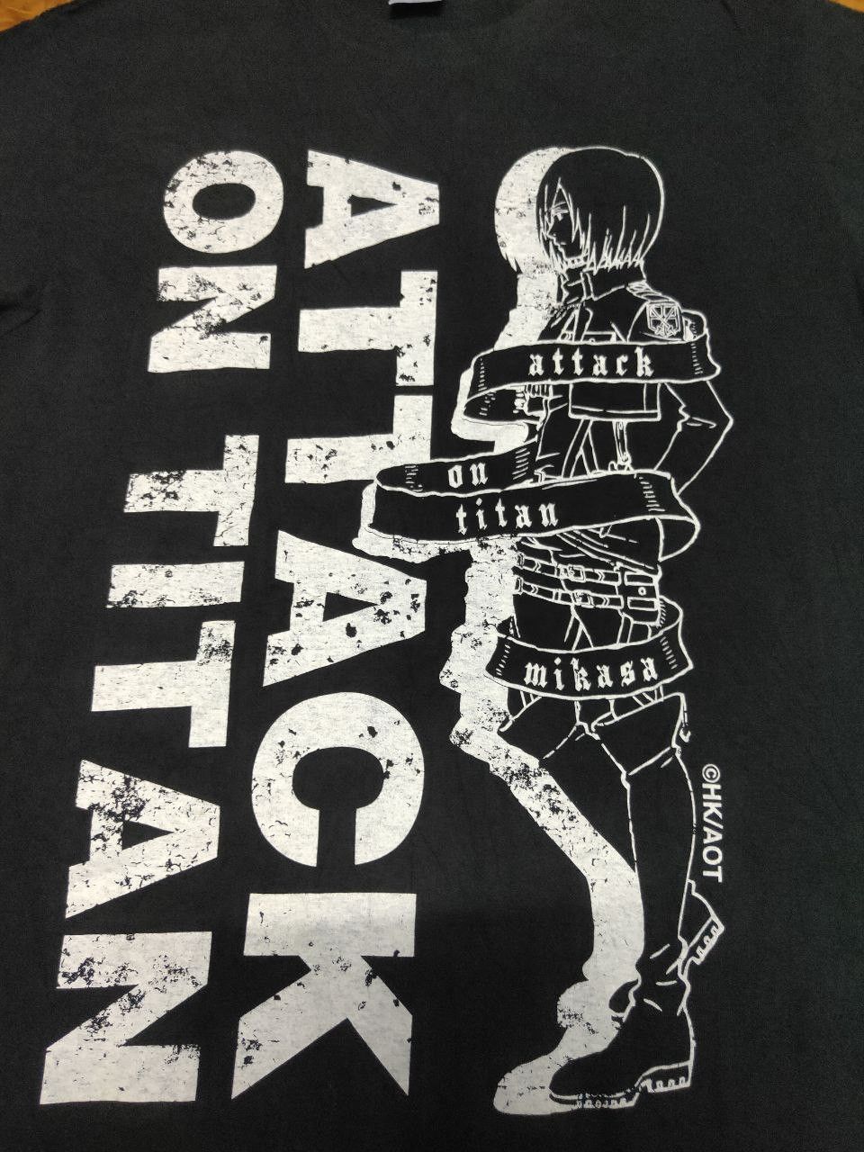 Anime × Japanese Brand × Vintage Vintage Attack On Titan Mikasa Anime Akira Evangelion Size US M / EU 48-50 / 2 - 3 Thumbnail