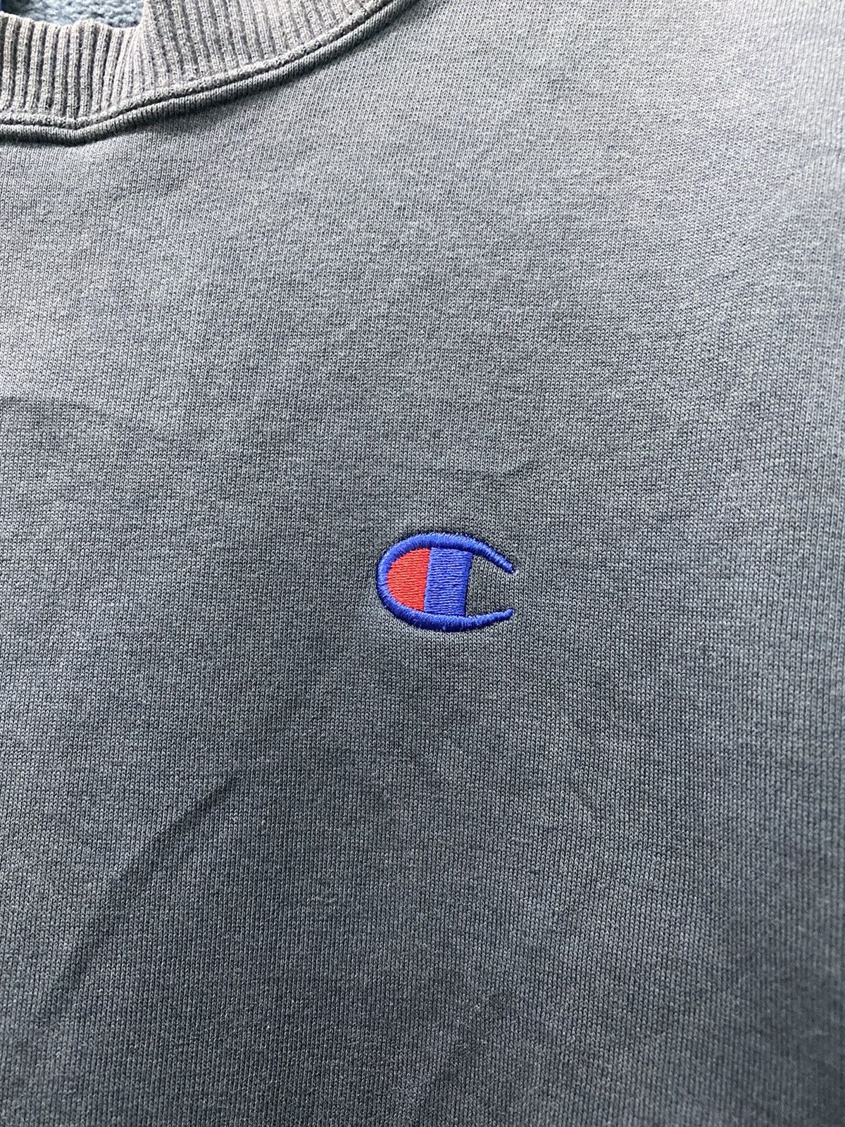 Champion × Vintage Vintage Champion Sun Faded C Logo Sweatshirt Size US L / EU 52-54 / 3 - 3 Thumbnail