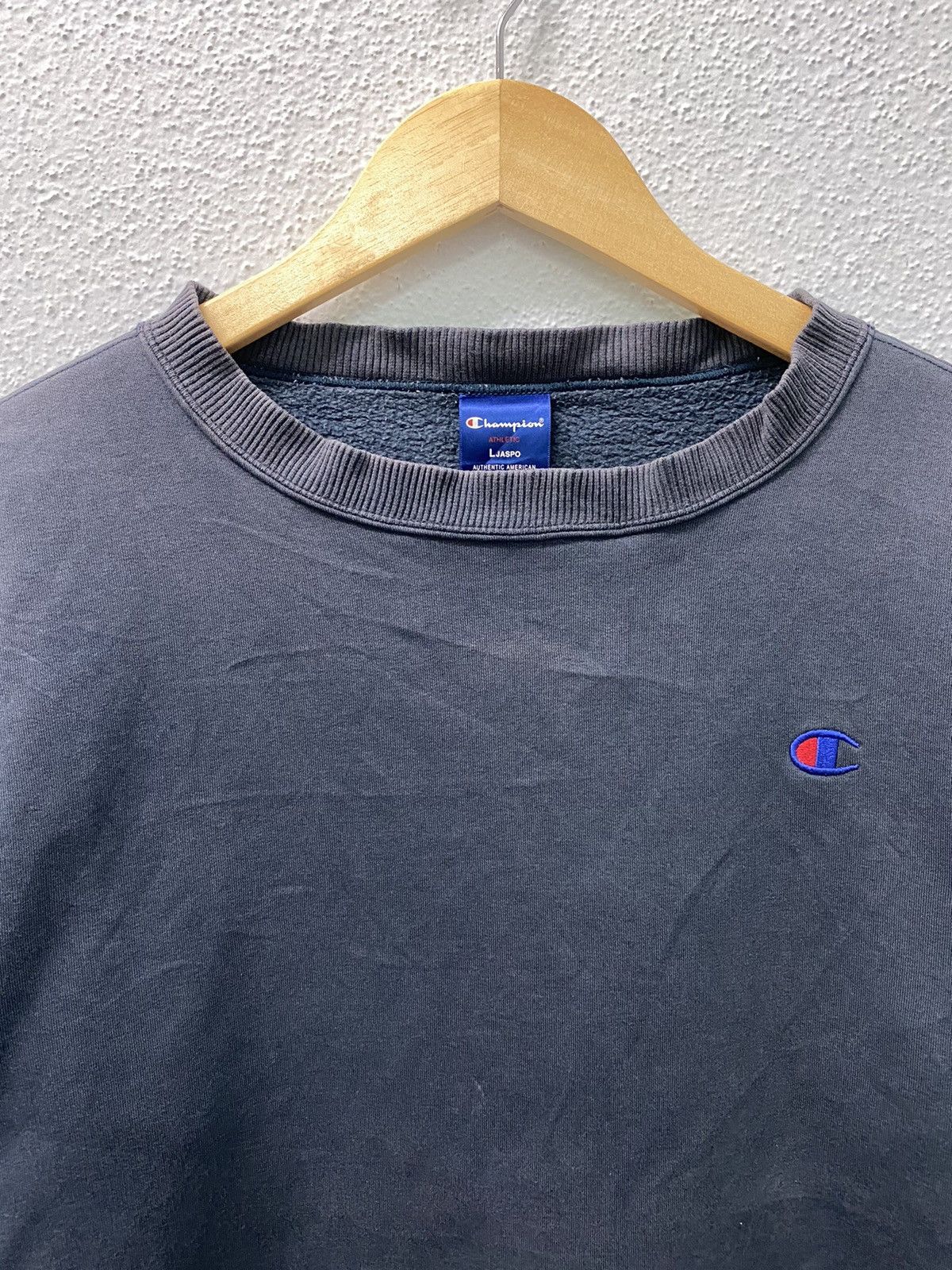 Champion × Vintage Vintage Champion Sun Faded C Logo Sweatshirt Size US L / EU 52-54 / 3 - 4 Thumbnail