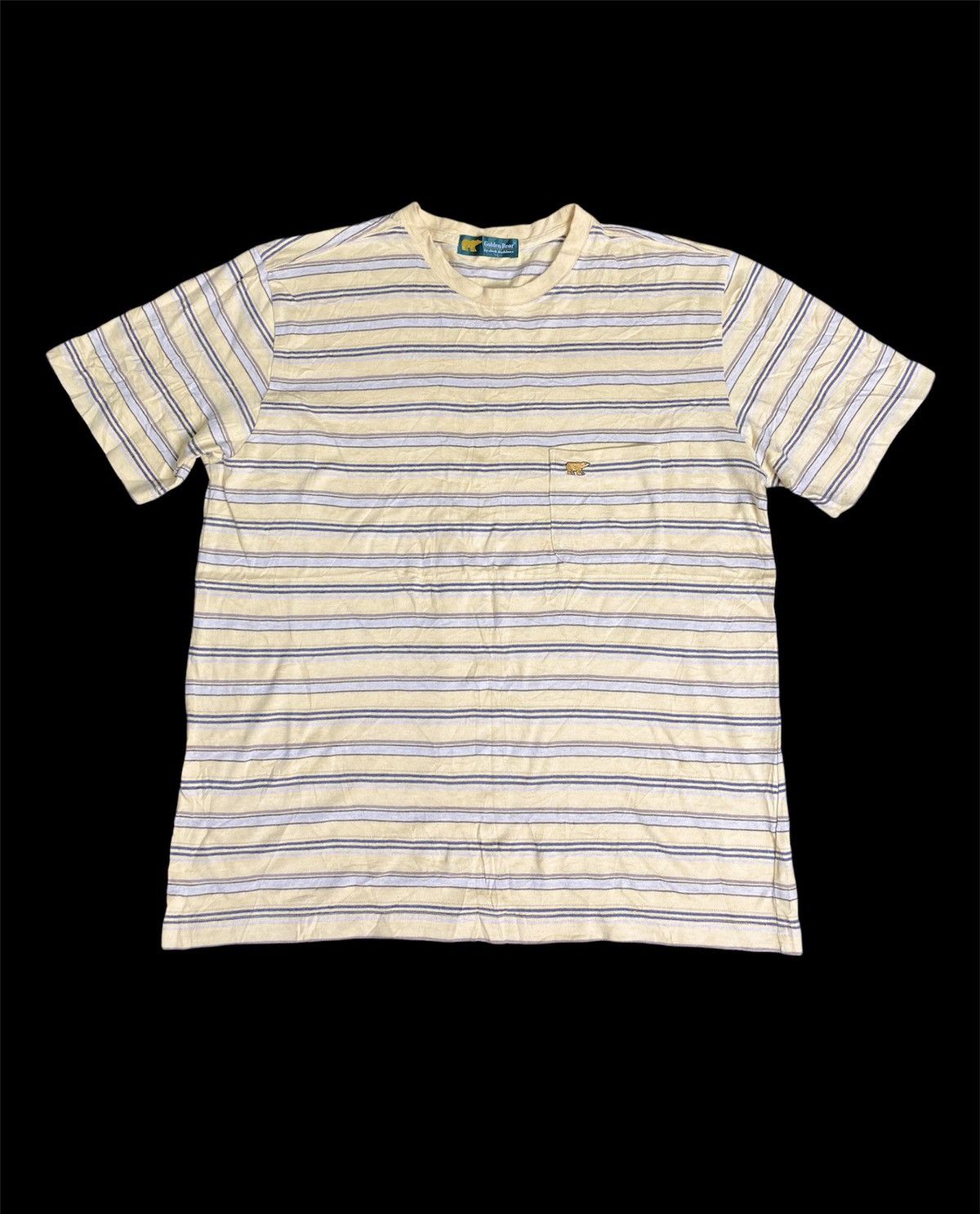 Golden Bear × Vintage Vintage Golden Bear Stripe Tee Shirt Size US L / EU 52-54 / 3 - 1 Thumbnail