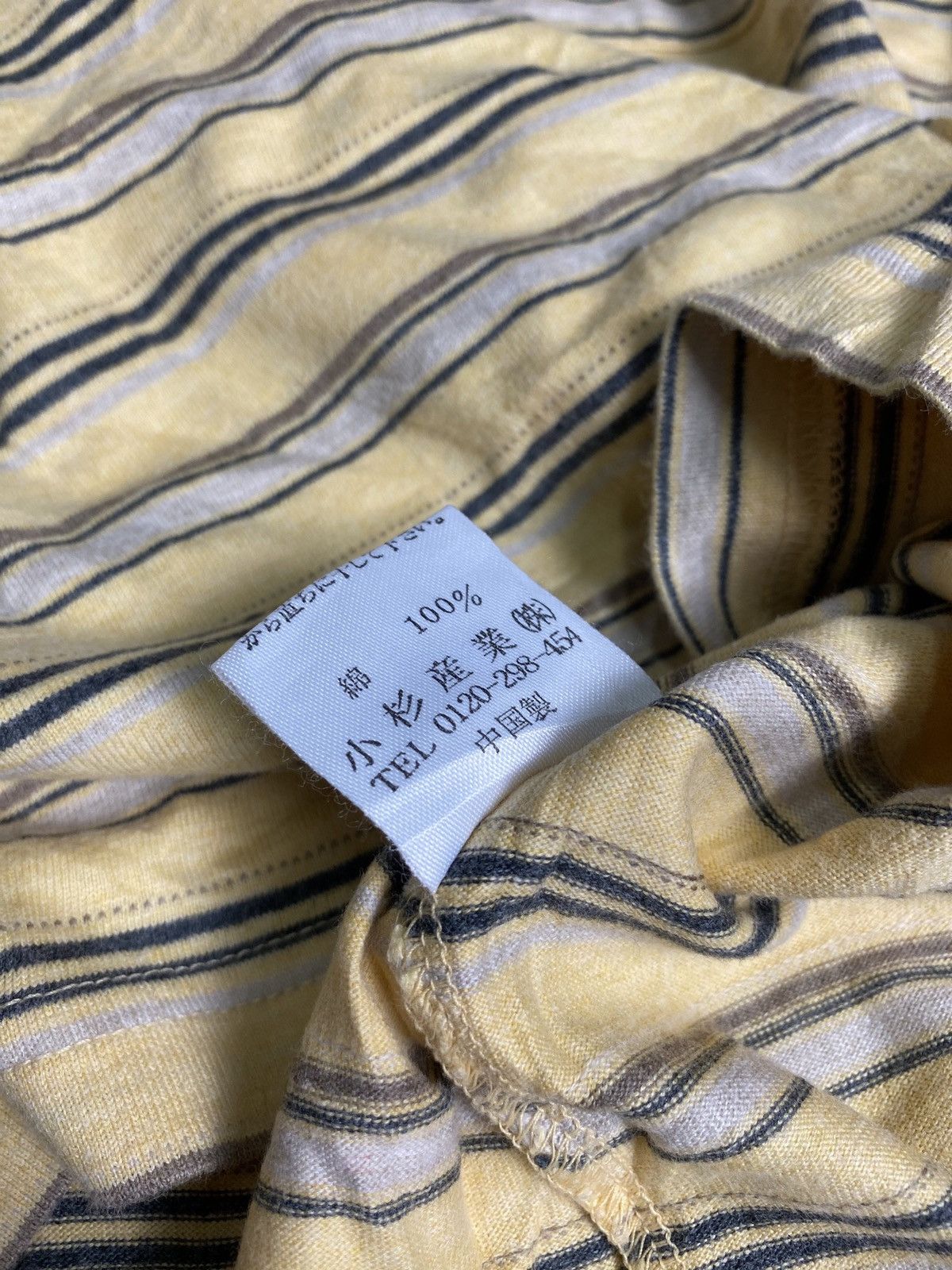 Golden Bear × Vintage Vintage Golden Bear Stripe Tee Shirt Size US L / EU 52-54 / 3 - 4 Thumbnail