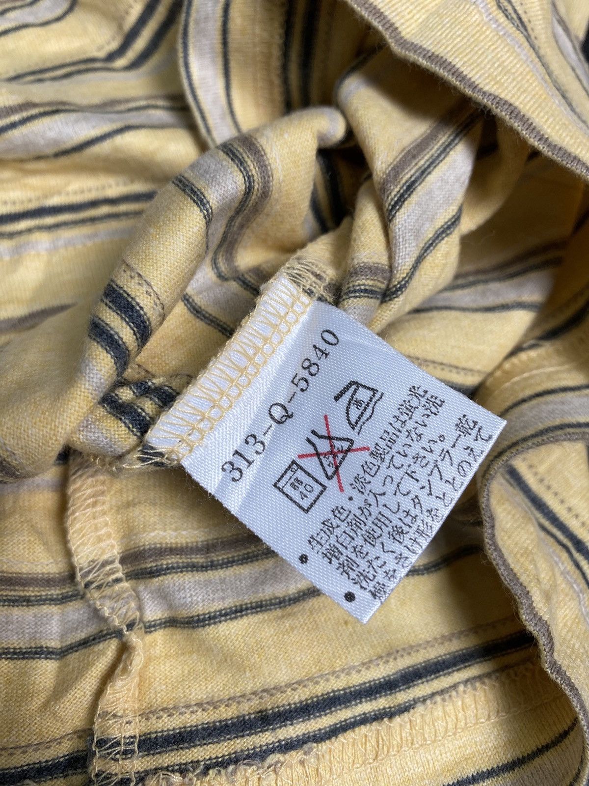 Golden Bear × Vintage Vintage Golden Bear Stripe Tee Shirt Size US L / EU 52-54 / 3 - 5 Thumbnail