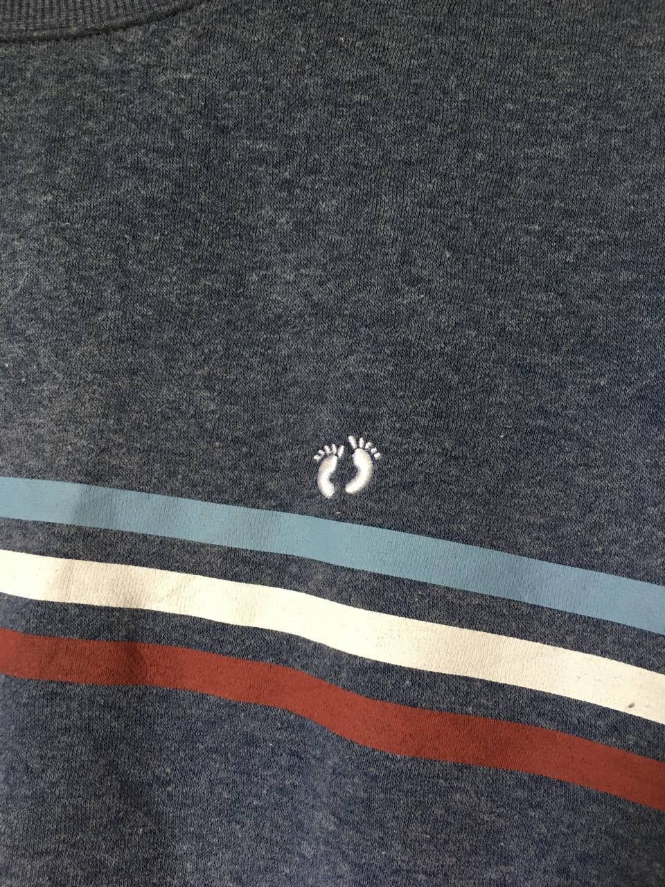Hang Ten × Japanese Brand Vintage Hang Ten Stripe Small Logo Embroidery Sweatshirt Size US L / EU 52-54 / 3 - 3 Thumbnail