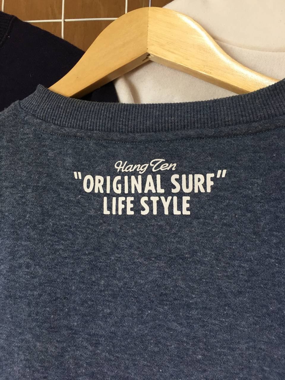 Hang Ten × Japanese Brand Vintage Hang Ten Stripe Small Logo Embroidery Sweatshirt Size US L / EU 52-54 / 3 - 9 Thumbnail