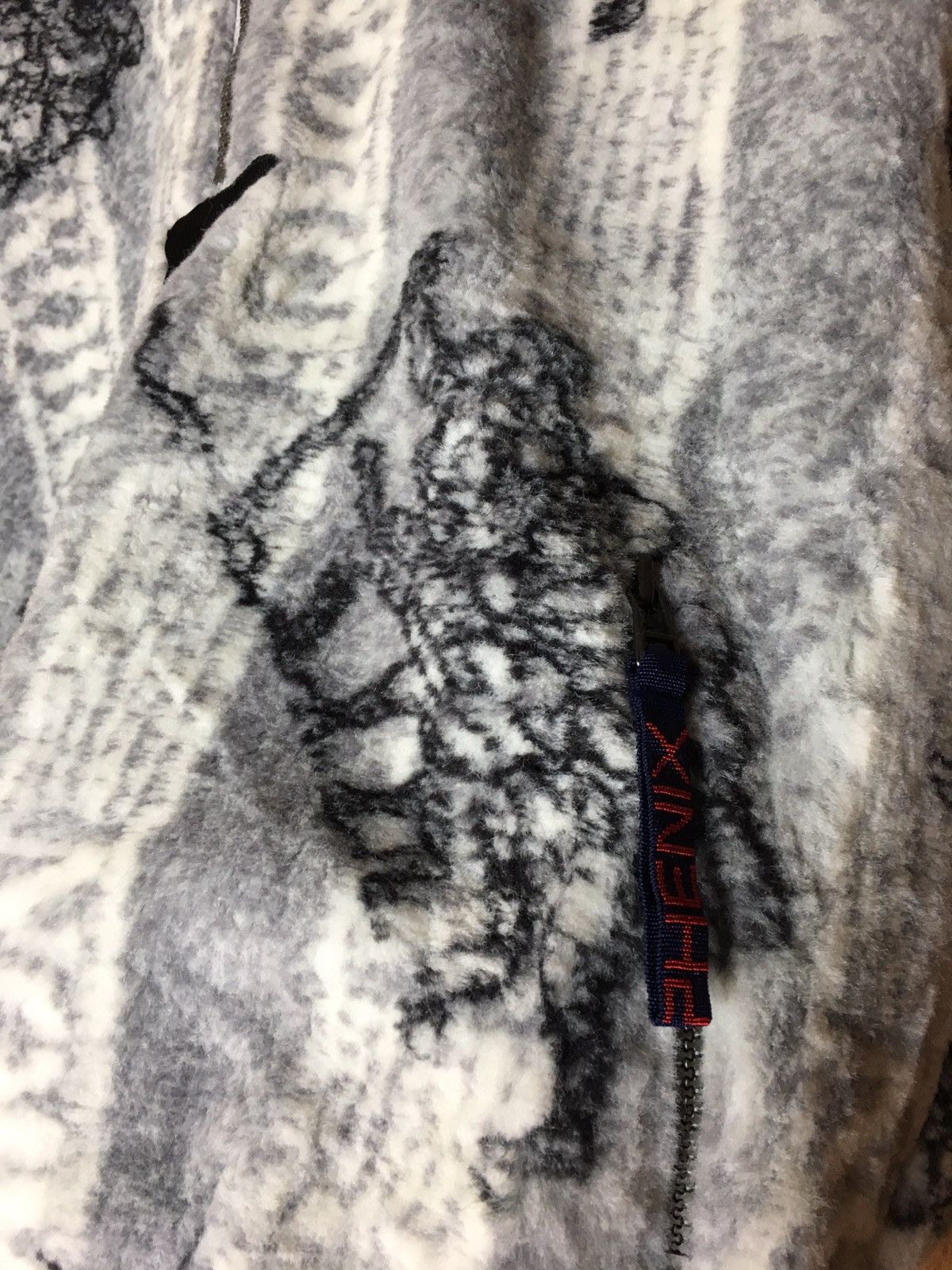Japanese Brand Printed Fleece Phenix Federation Half Zipper Sweatshirt Size US S / EU 44-46 / 1 - 7 Thumbnail