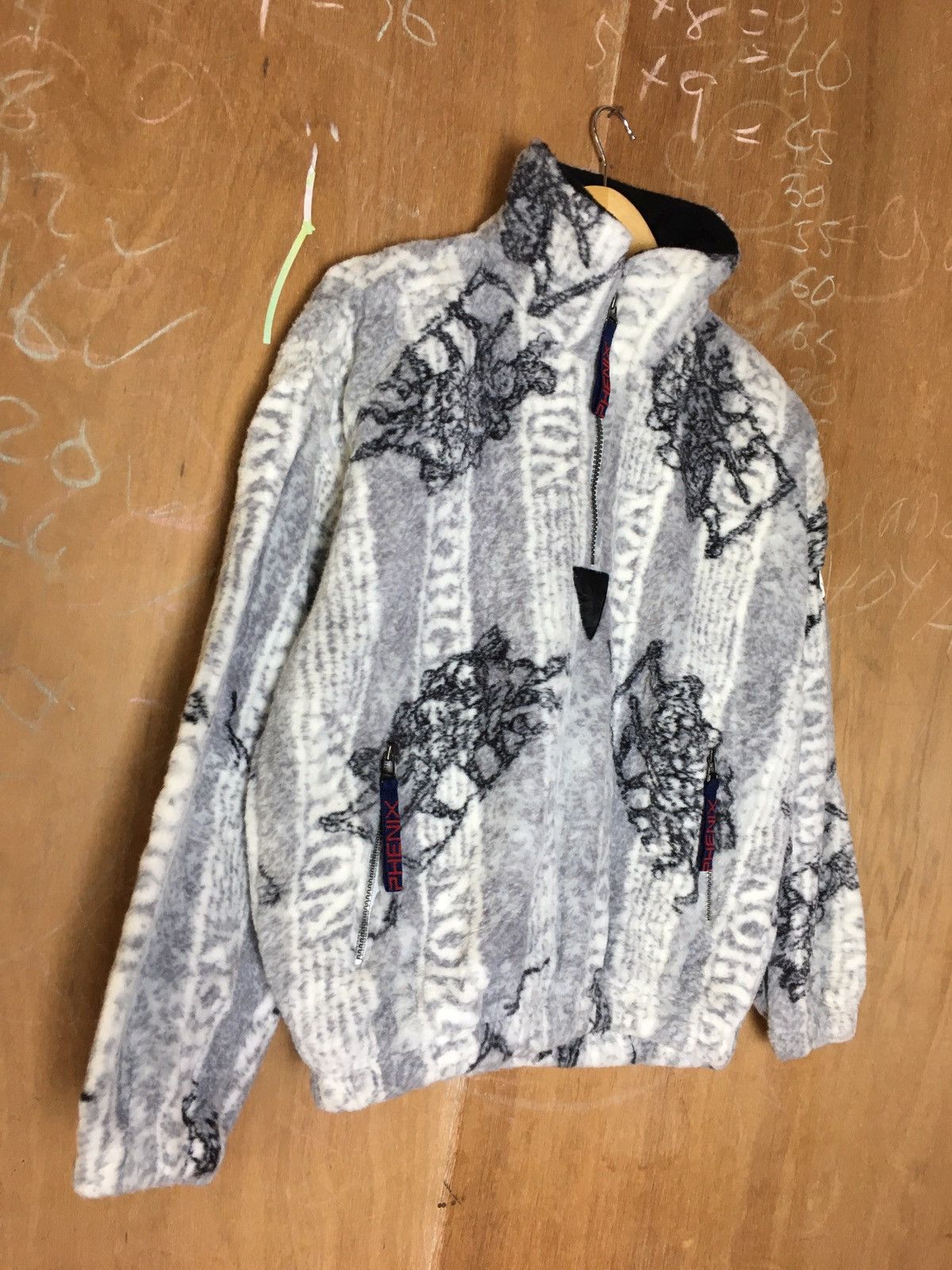 Japanese Brand Printed Fleece Phenix Federation Half Zipper Sweatshirt Size US S / EU 44-46 / 1 - 4 Thumbnail