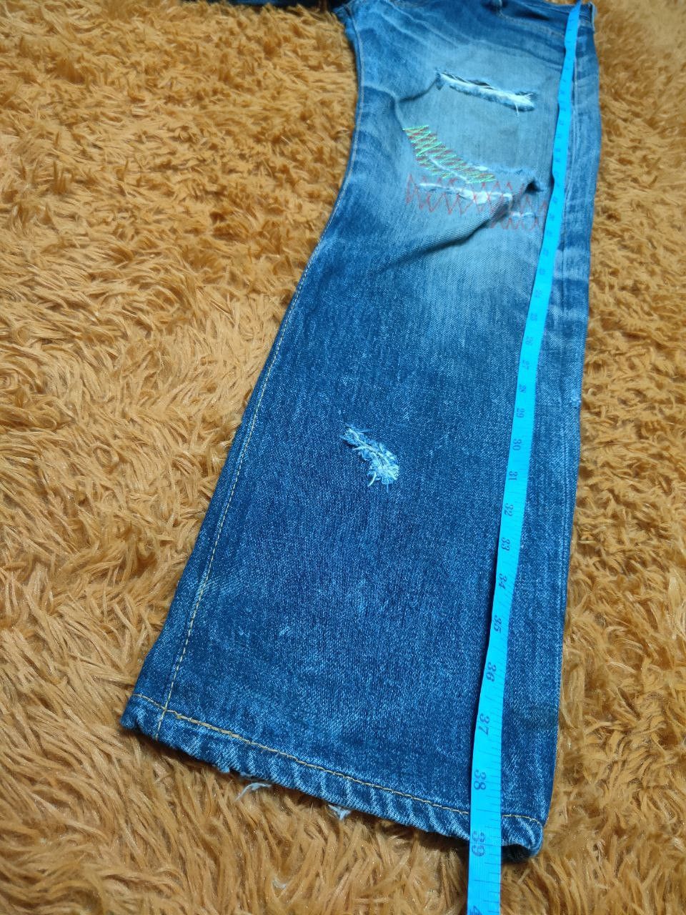 Levi's Vintage Clothing × Vintage Vintage Levis 501 Button Fly Denim Distressed Size US 30 / EU 46 - 14 Thumbnail