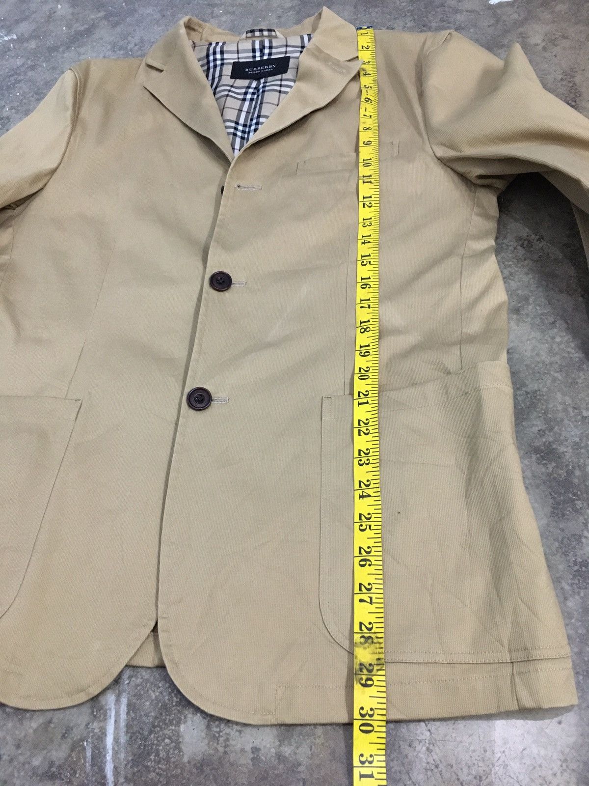 Burberry × Vintage Burberry Black Label Nova Check Coat Jacket Size US M / EU 48-50 / 2 - 19 Thumbnail