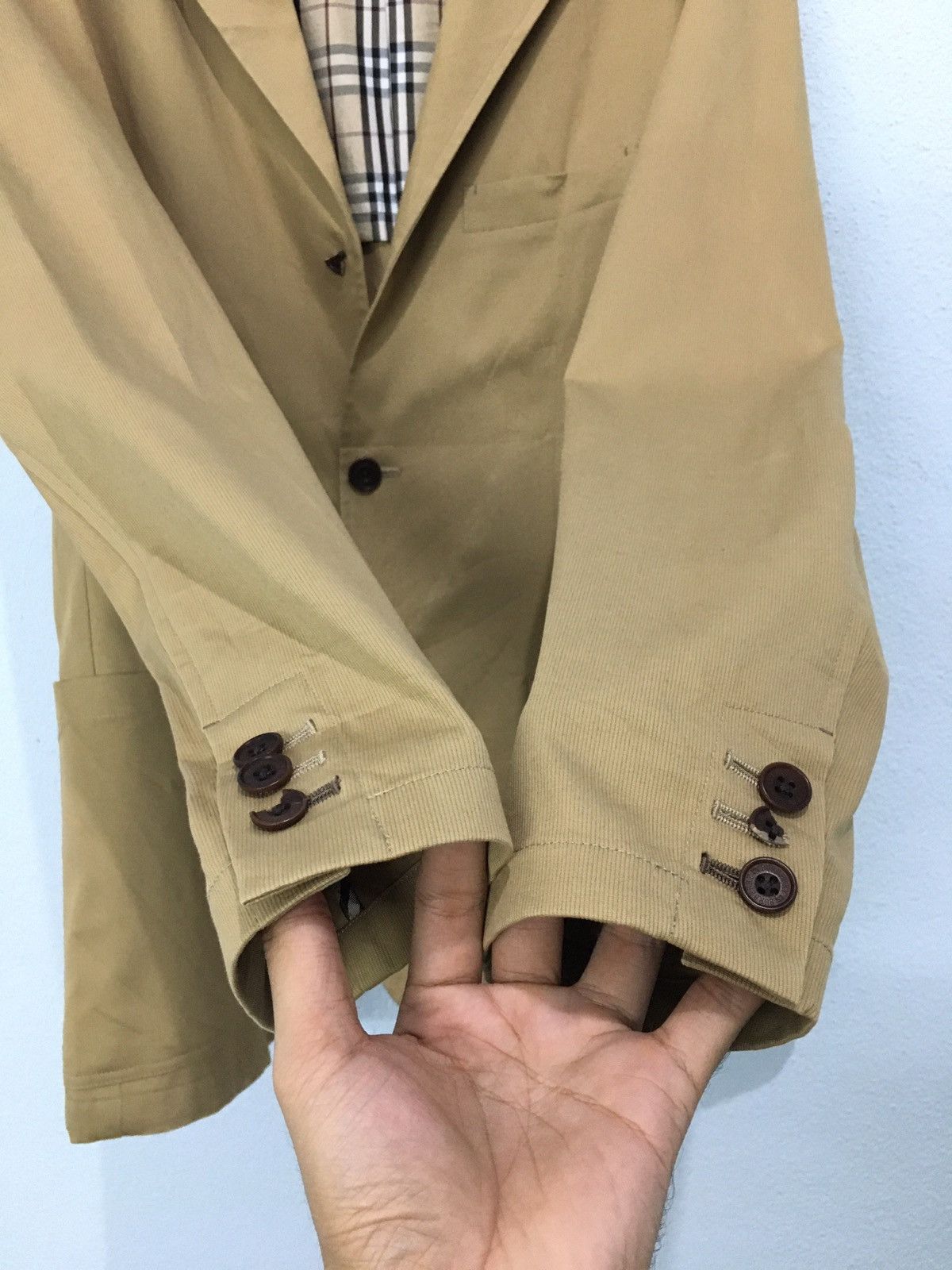 Burberry × Vintage Burberry Black Label Nova Check Coat Jacket Size US M / EU 48-50 / 2 - 10 Thumbnail