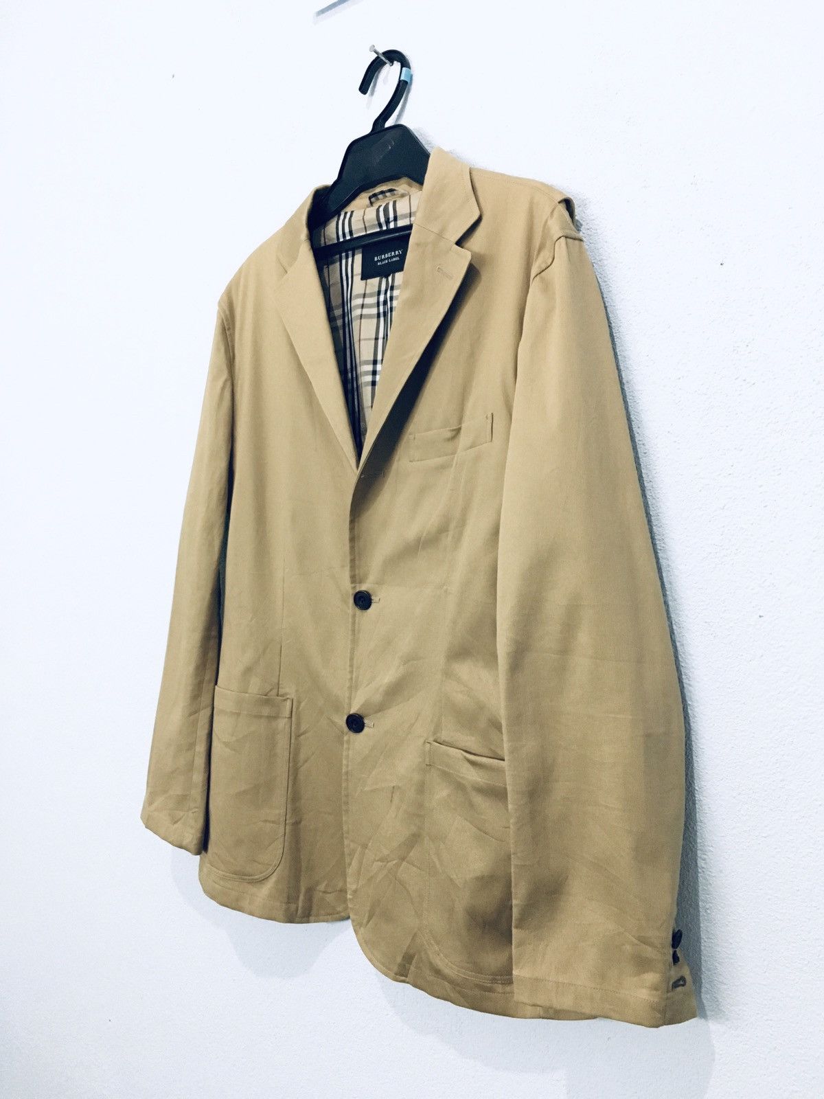 Burberry × Vintage Burberry Black Label Nova Check Coat Jacket Size US M / EU 48-50 / 2 - 5 Thumbnail