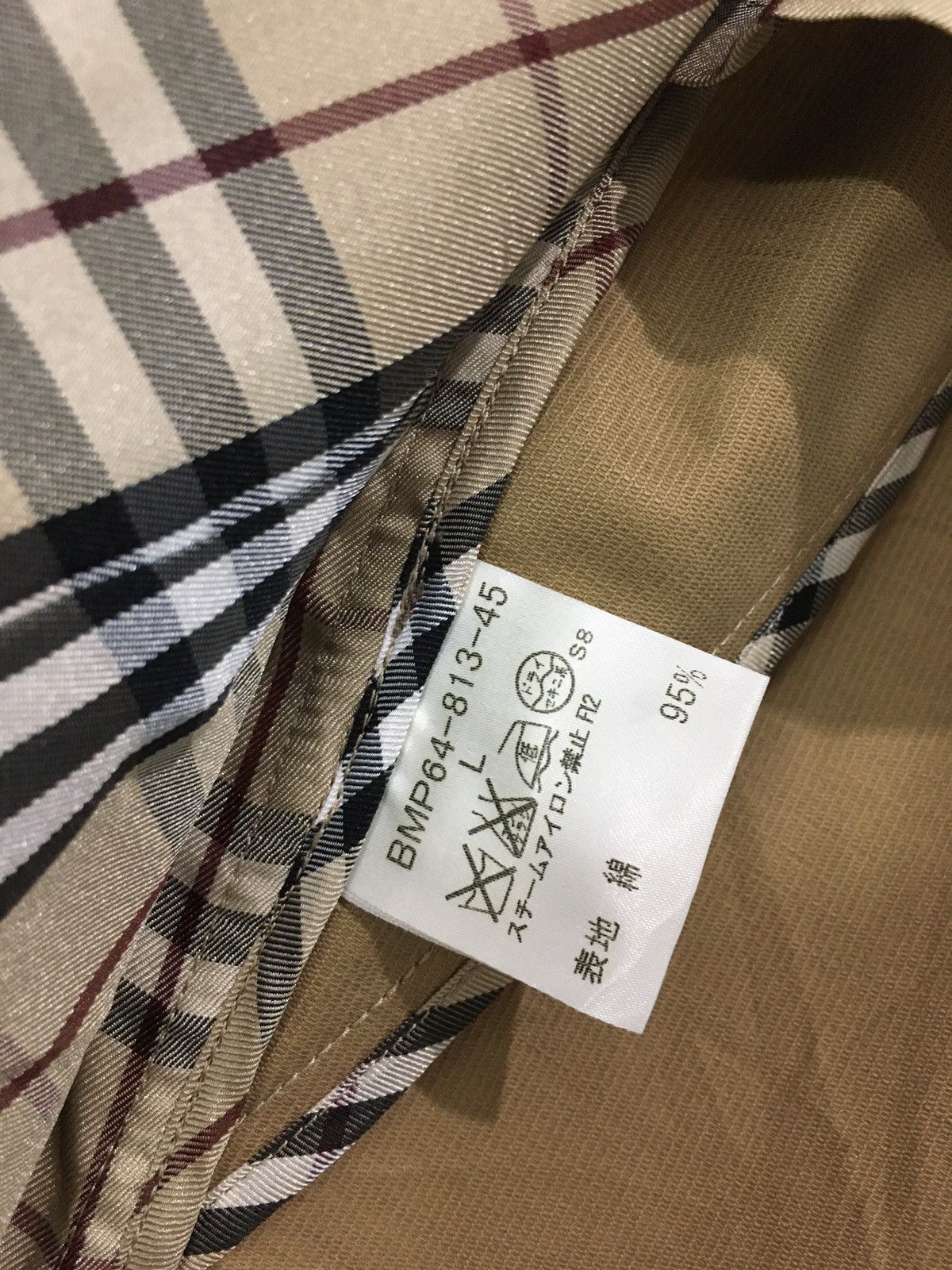 Burberry × Vintage Burberry Black Label Nova Check Coat Jacket Size US M / EU 48-50 / 2 - 15 Thumbnail
