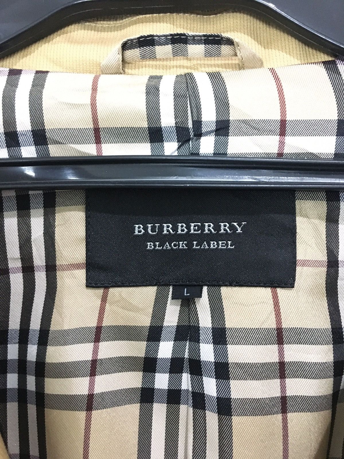 Burberry × Vintage Burberry Black Label Nova Check Coat Jacket Size US M / EU 48-50 / 2 - 8 Thumbnail