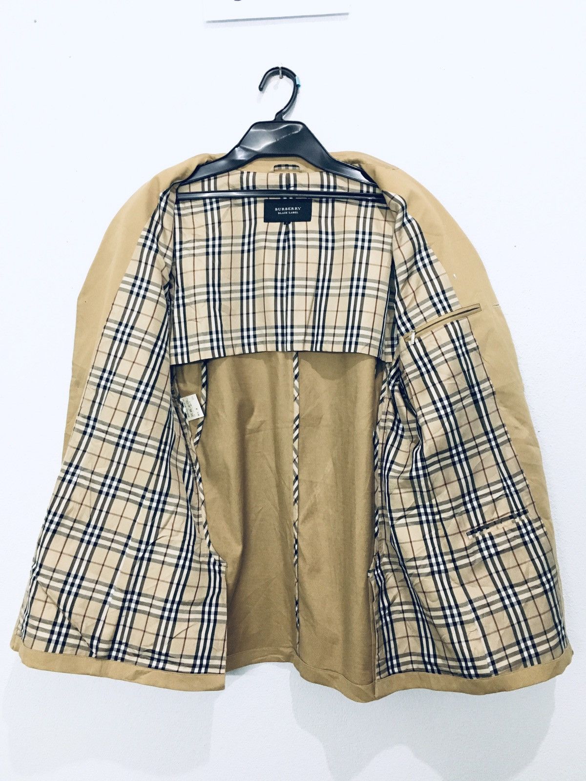 Burberry × Vintage Burberry Black Label Nova Check Coat Jacket Size US M / EU 48-50 / 2 - 1 Thumbnail