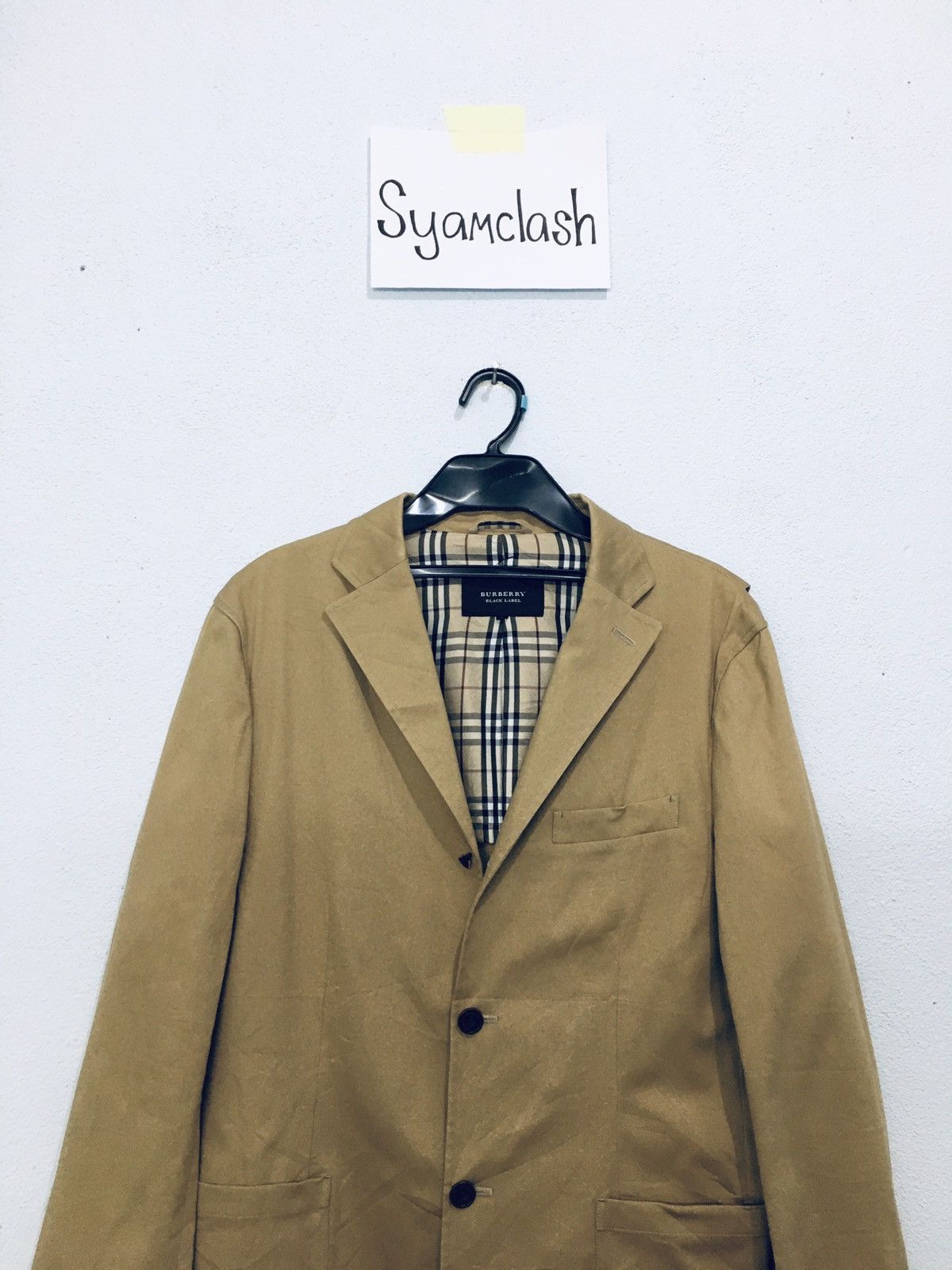 Burberry × Vintage Burberry Black Label Nova Check Coat Jacket Size US M / EU 48-50 / 2 - 3 Thumbnail