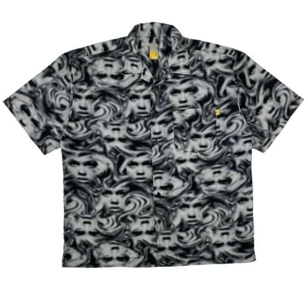 Vintage Cyber Y2K Faces Shirt