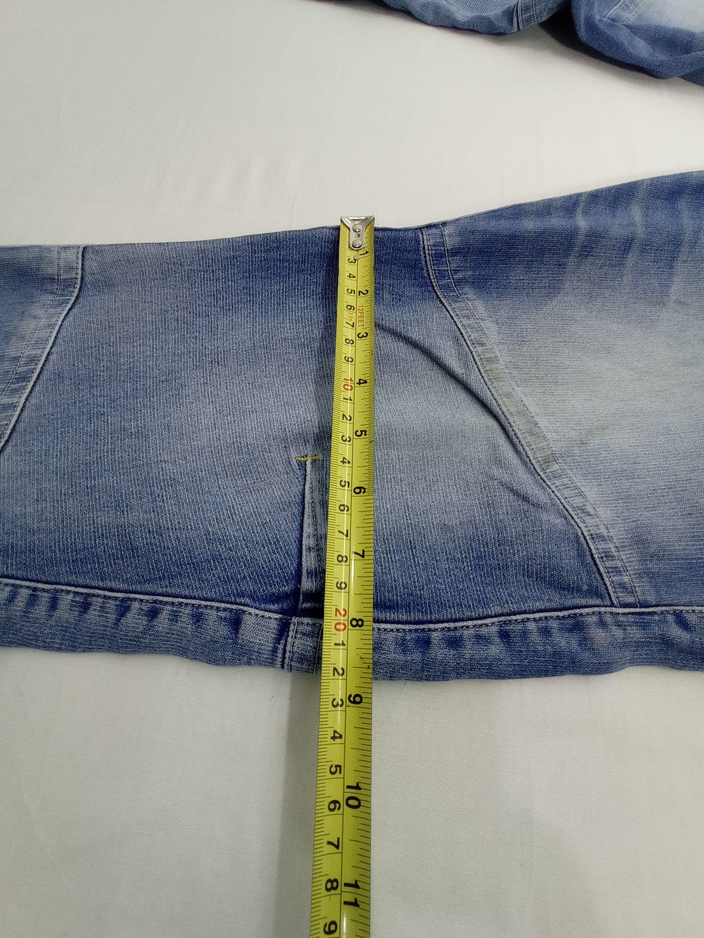 Japanese Brand 🔥Toraichi Denim Faded Cargo Pants Size US 34 / EU 50 - 14 Thumbnail
