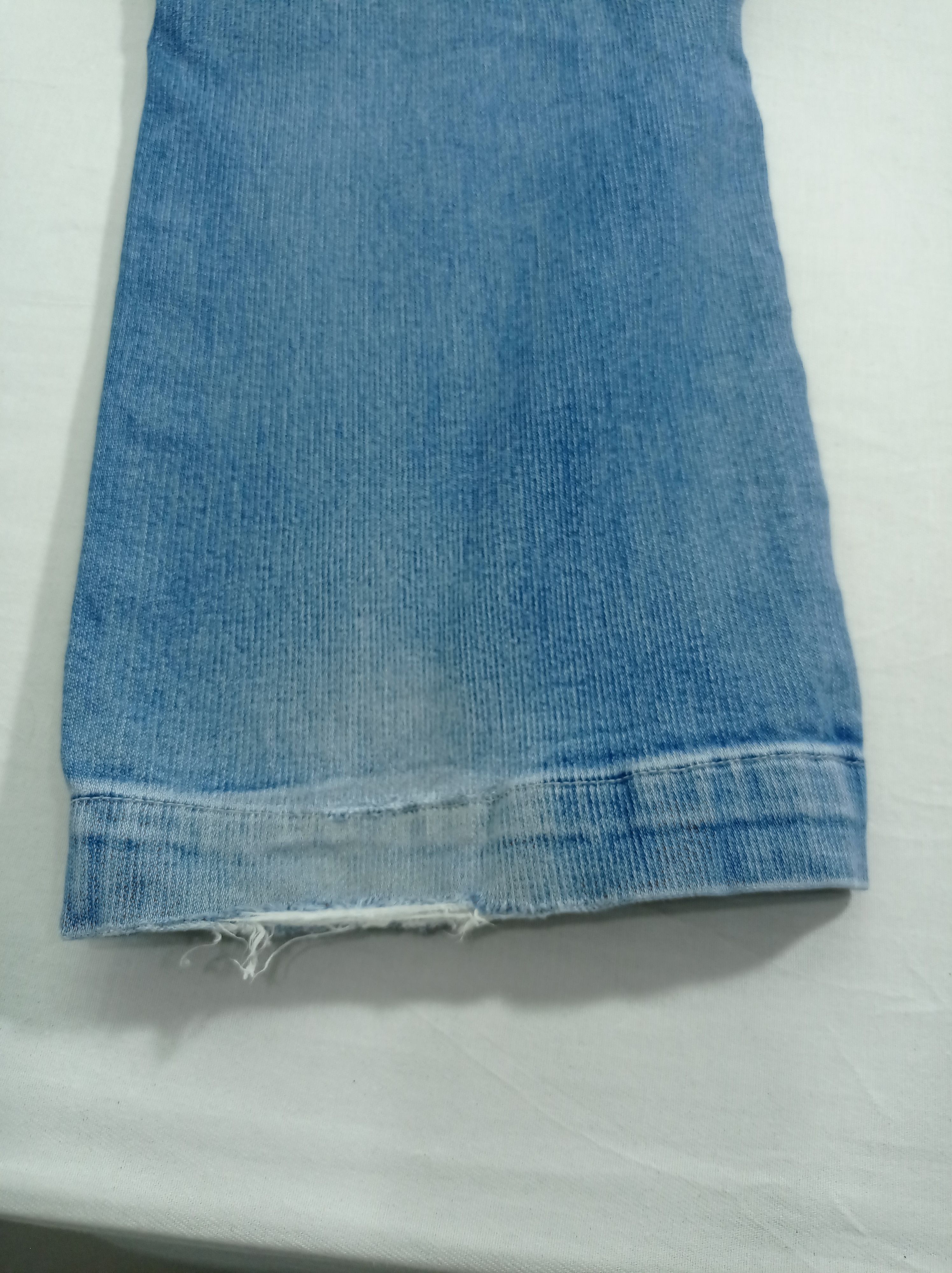 Japanese Brand 🔥Toraichi Denim Faded Cargo Pants Size US 34 / EU 50 - 10 Thumbnail