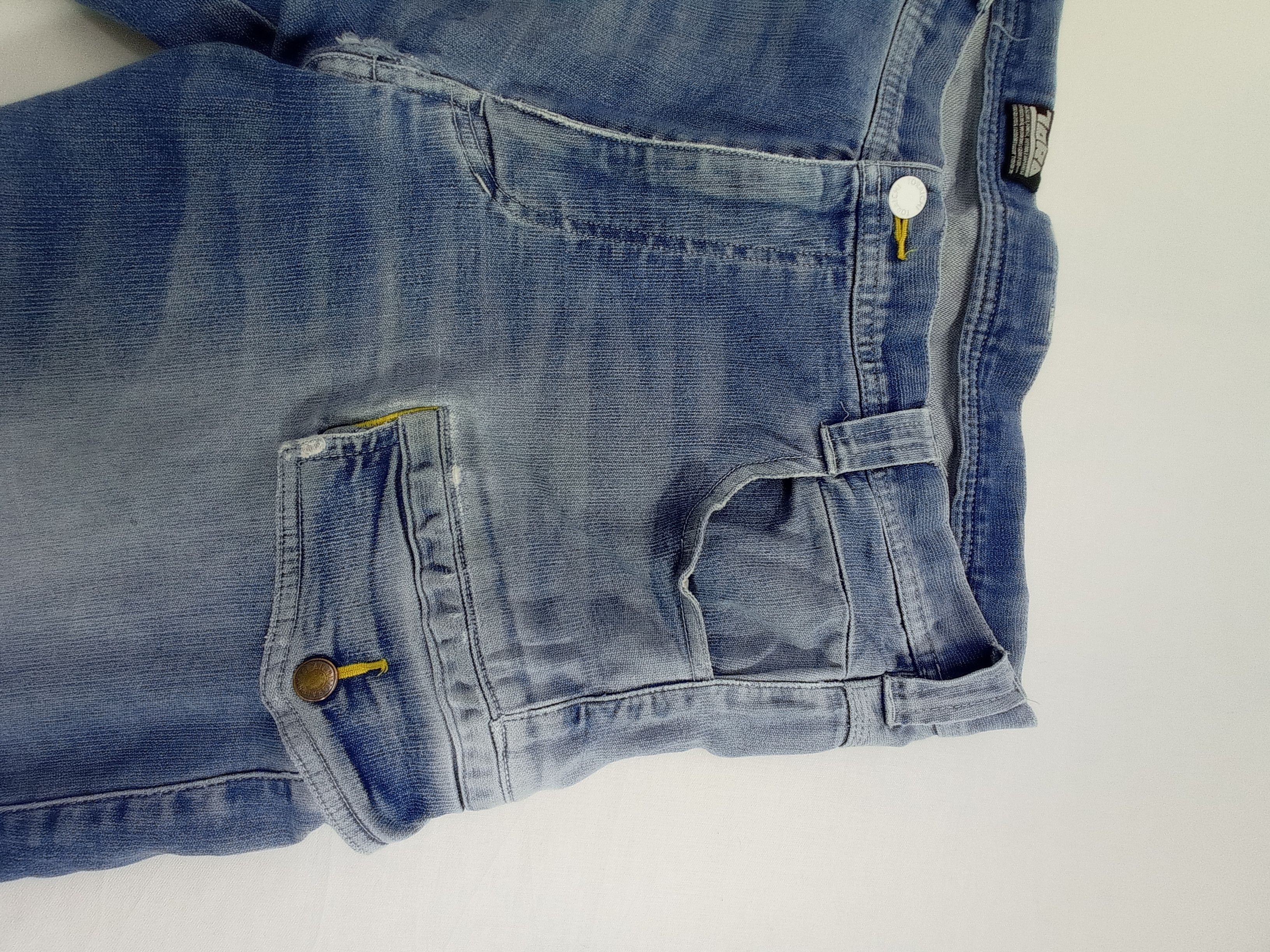 Japanese Brand 🔥Toraichi Denim Faded Cargo Pants Size US 34 / EU 50 - 7 Thumbnail