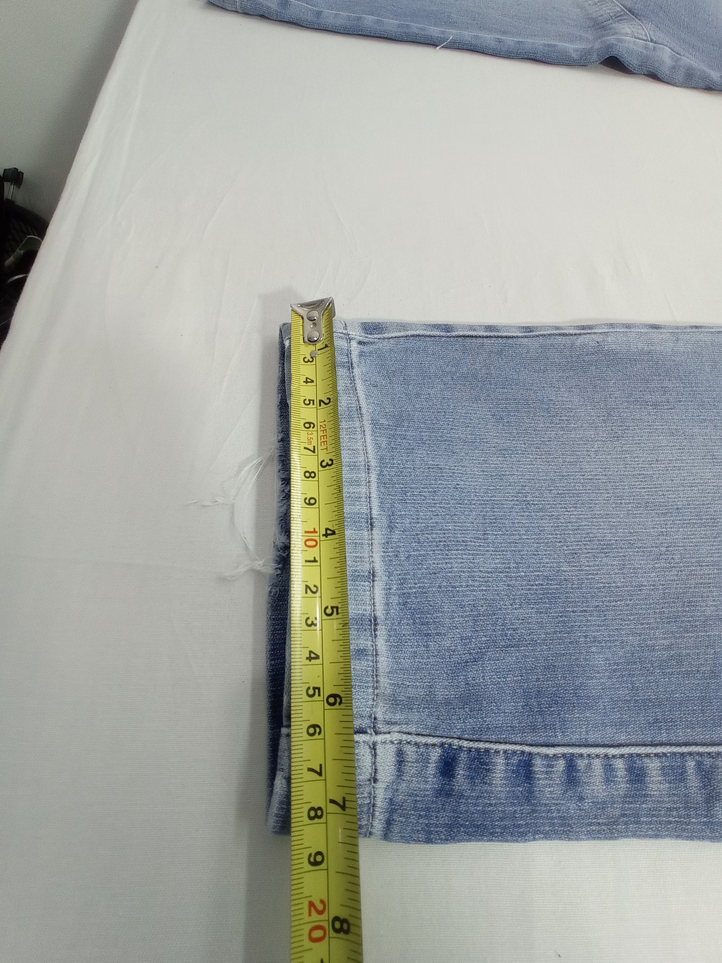 Japanese Brand 🔥Toraichi Denim Faded Cargo Pants Size US 34 / EU 50 - 13 Thumbnail